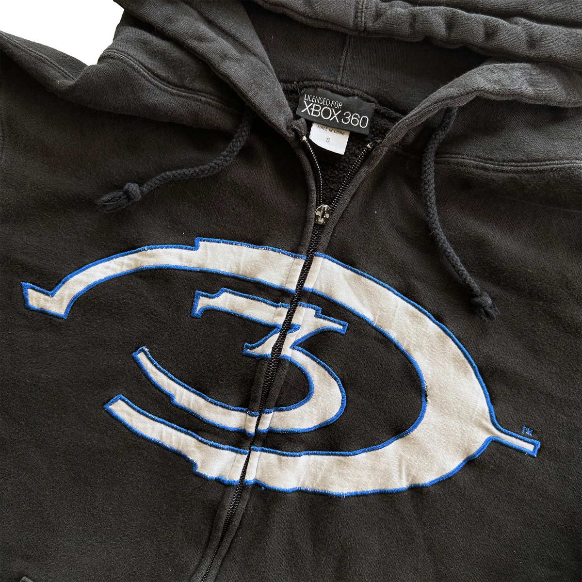 Vintage 2007 Halo 3 Embroidered Logo Hoodie