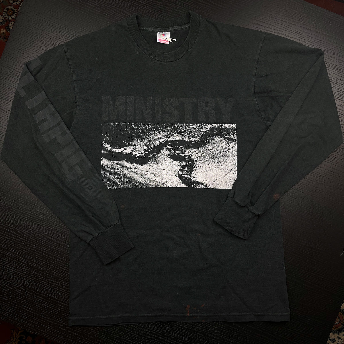 Vintage 1996 Ministry Filth Pig Longsleeve Tee