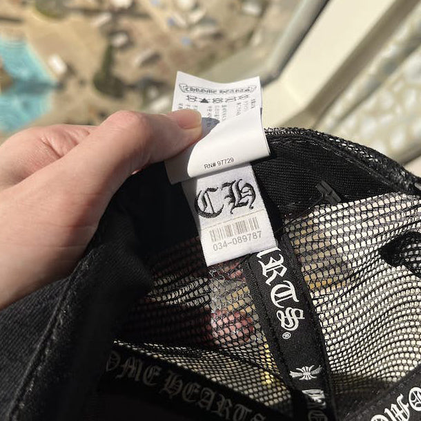 Chrome Hearts Hollywood Chomper Trucker Hat