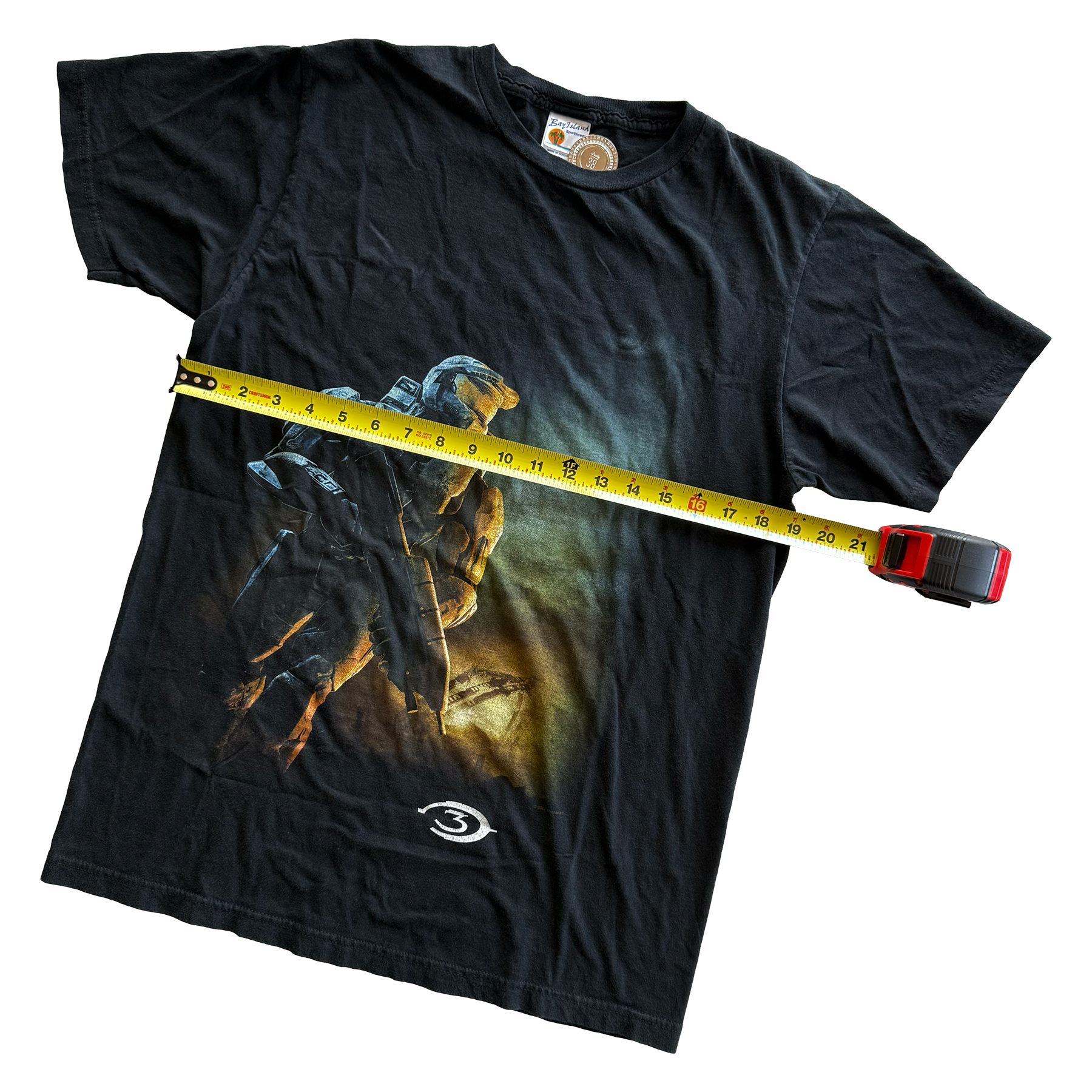 Vintage 2007 Halo 3 Master Chief Cover Art Tee
