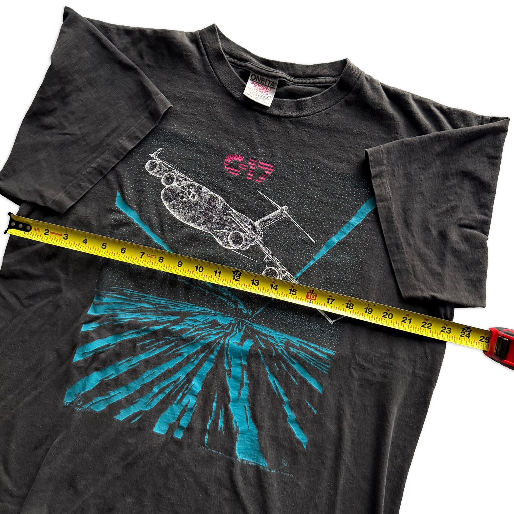 Vintage 1991 Blackbird Boeing C-17 Globemaster III Tee