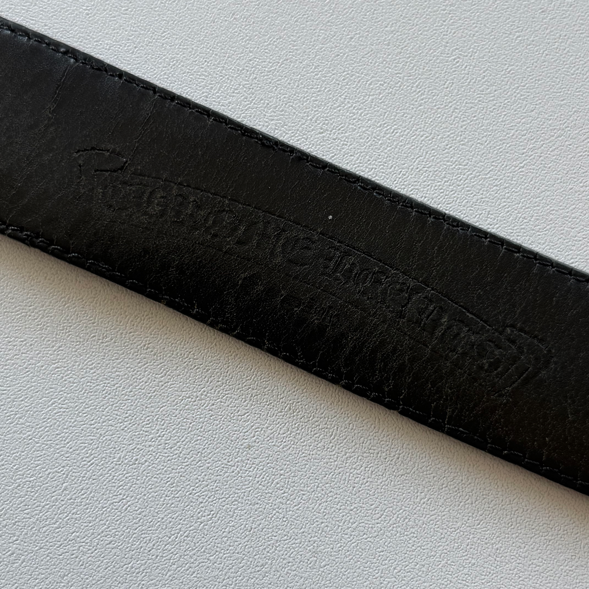 Chrome Hearts 1.5 Inch Leather Belt