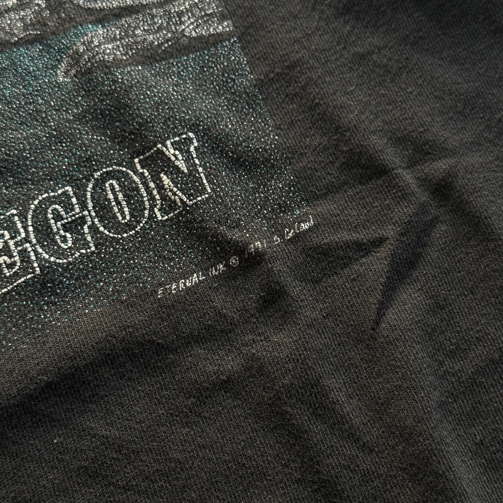 Vintage 1991 Gray Whales Oregon Coast Tee