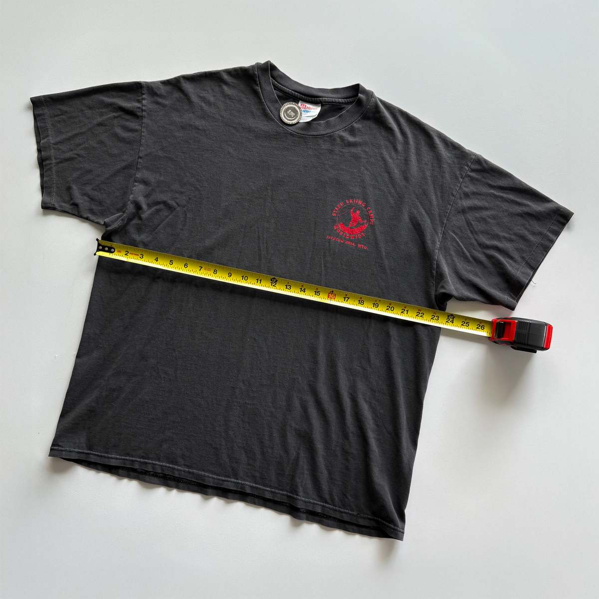 Vintage 1990s Steep Skiing Camps Jackson Hole Wyoming Tee