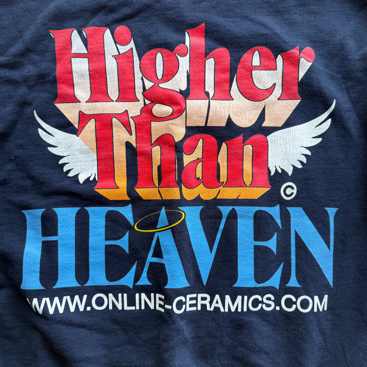 Online Ceramics 2022 "Higher Than Heaven" Crewneck