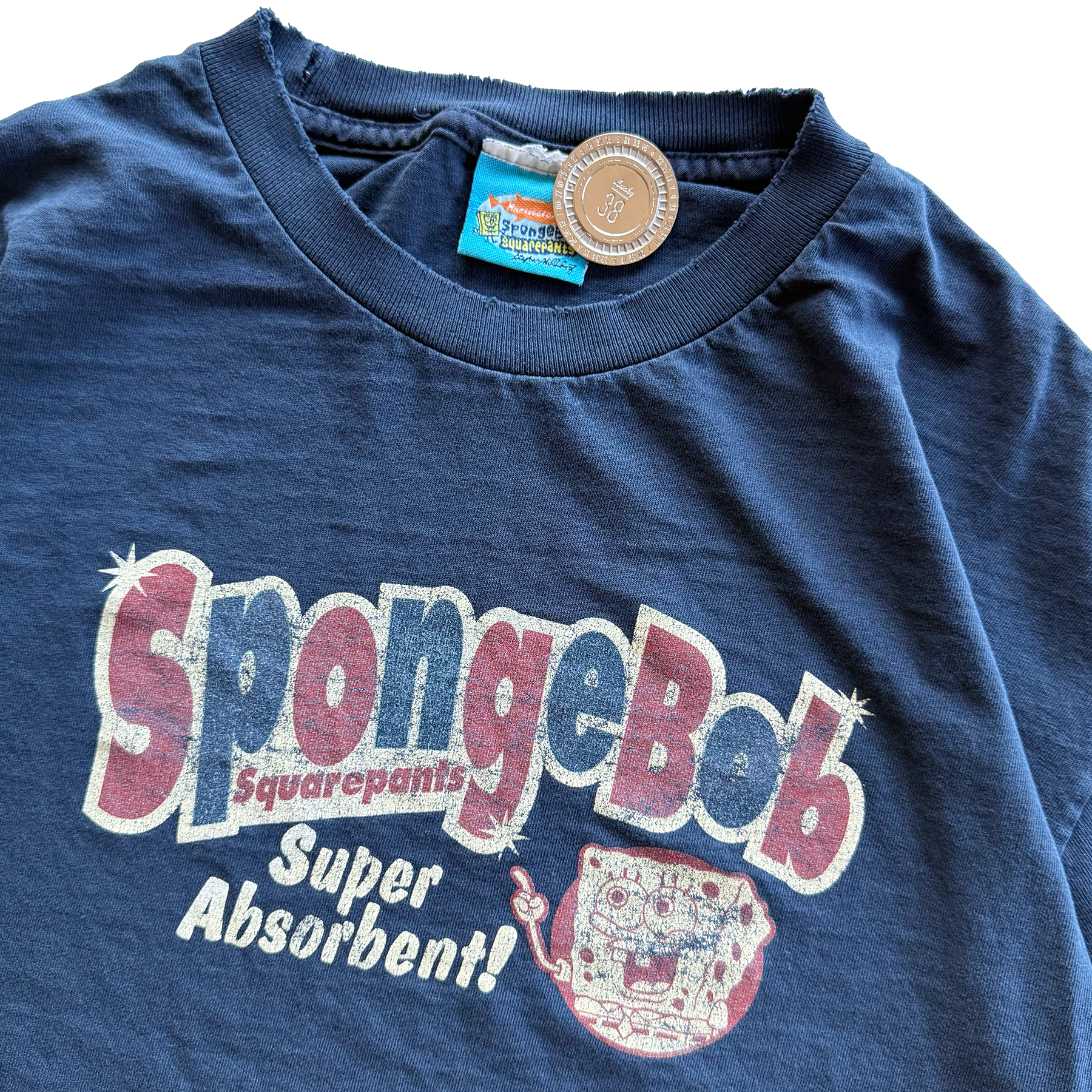 Vintage 2001 Nickelodeon SpongeBob SquarePants Tee