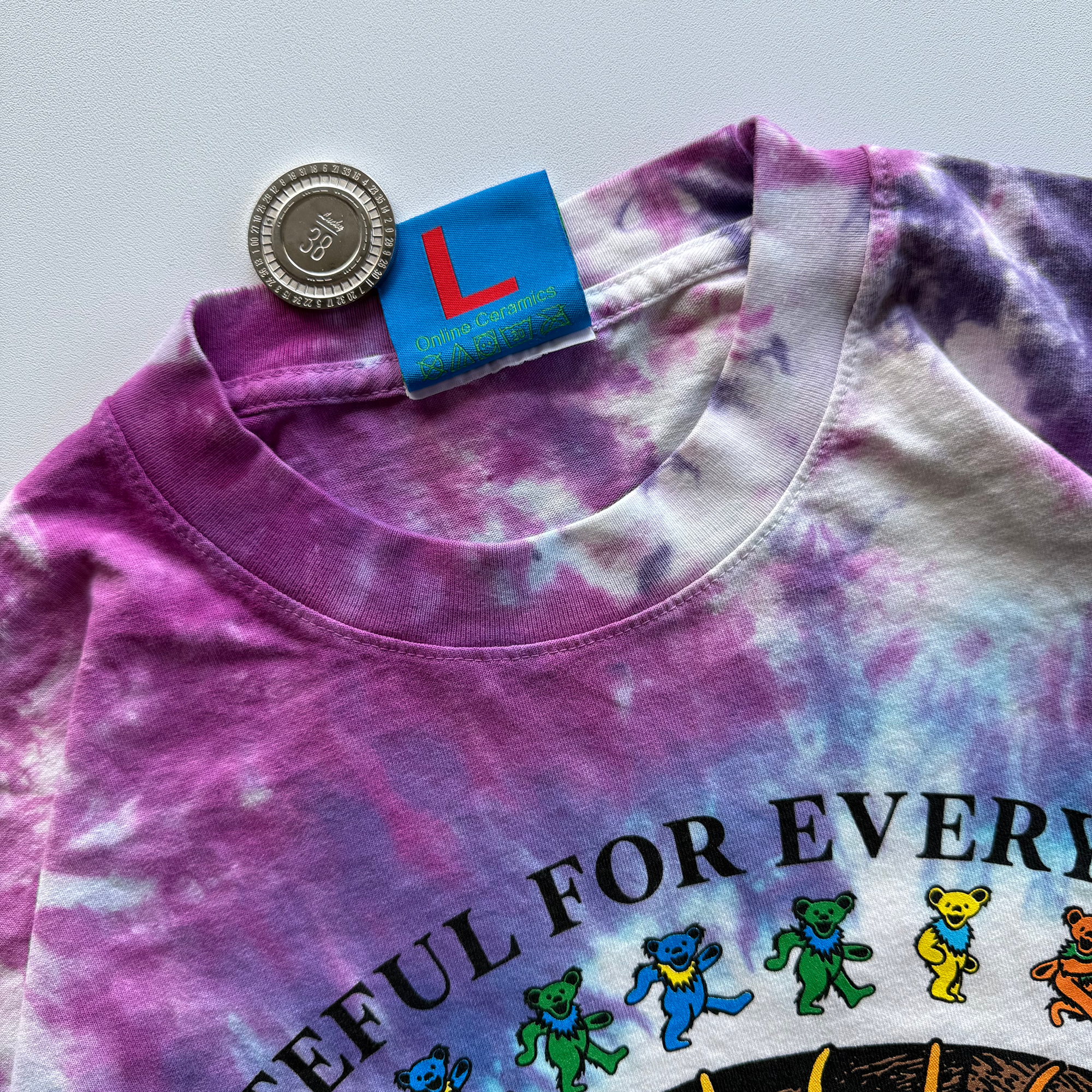 Online Ceramics 2020 Grateful Dead Tie Dye Tee