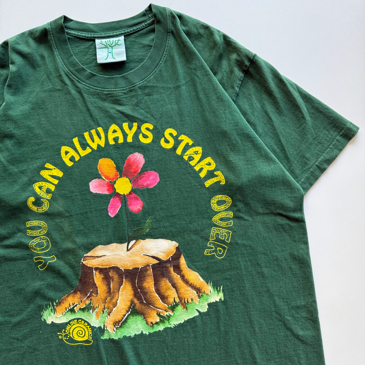 Online Ceramics 2021 "You Can Always Start Over" Tee