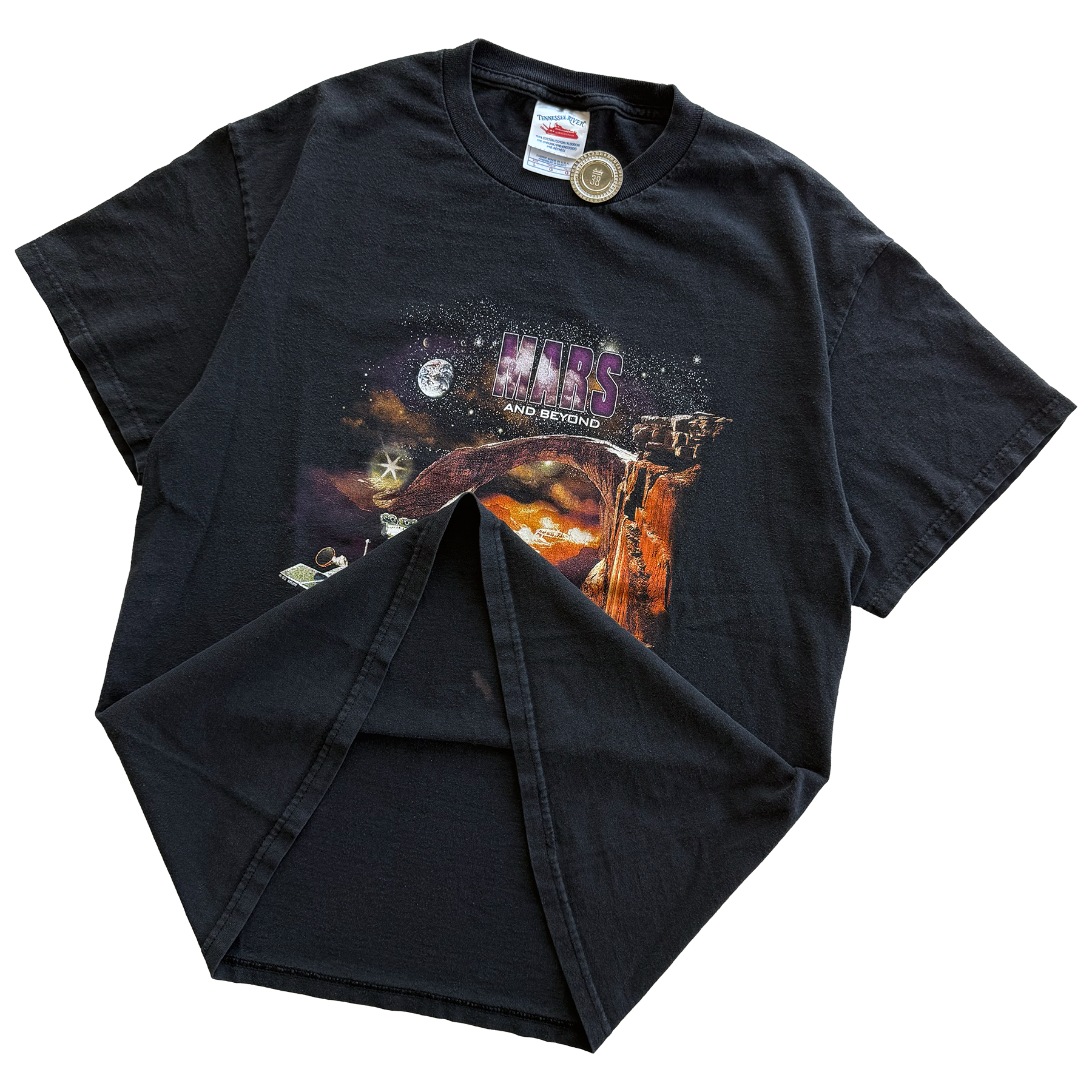 Vintage 2003 NASA Mars & Beyond Exploration Mission Tee