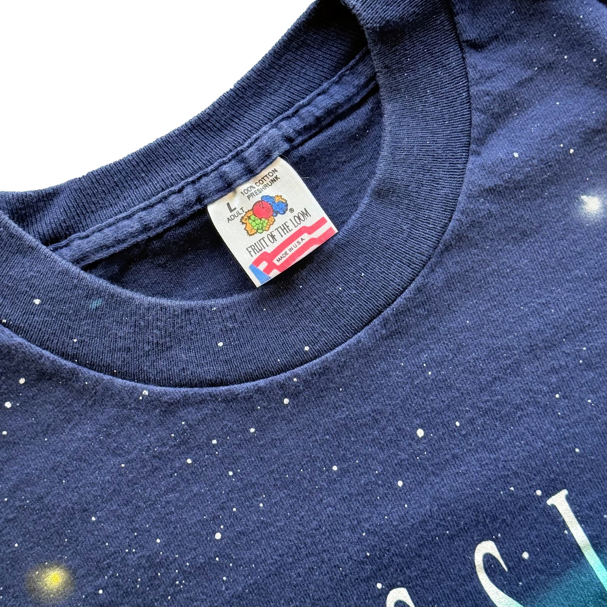 Vintage 1994 NASA Cassini Mission To Saturn Tee