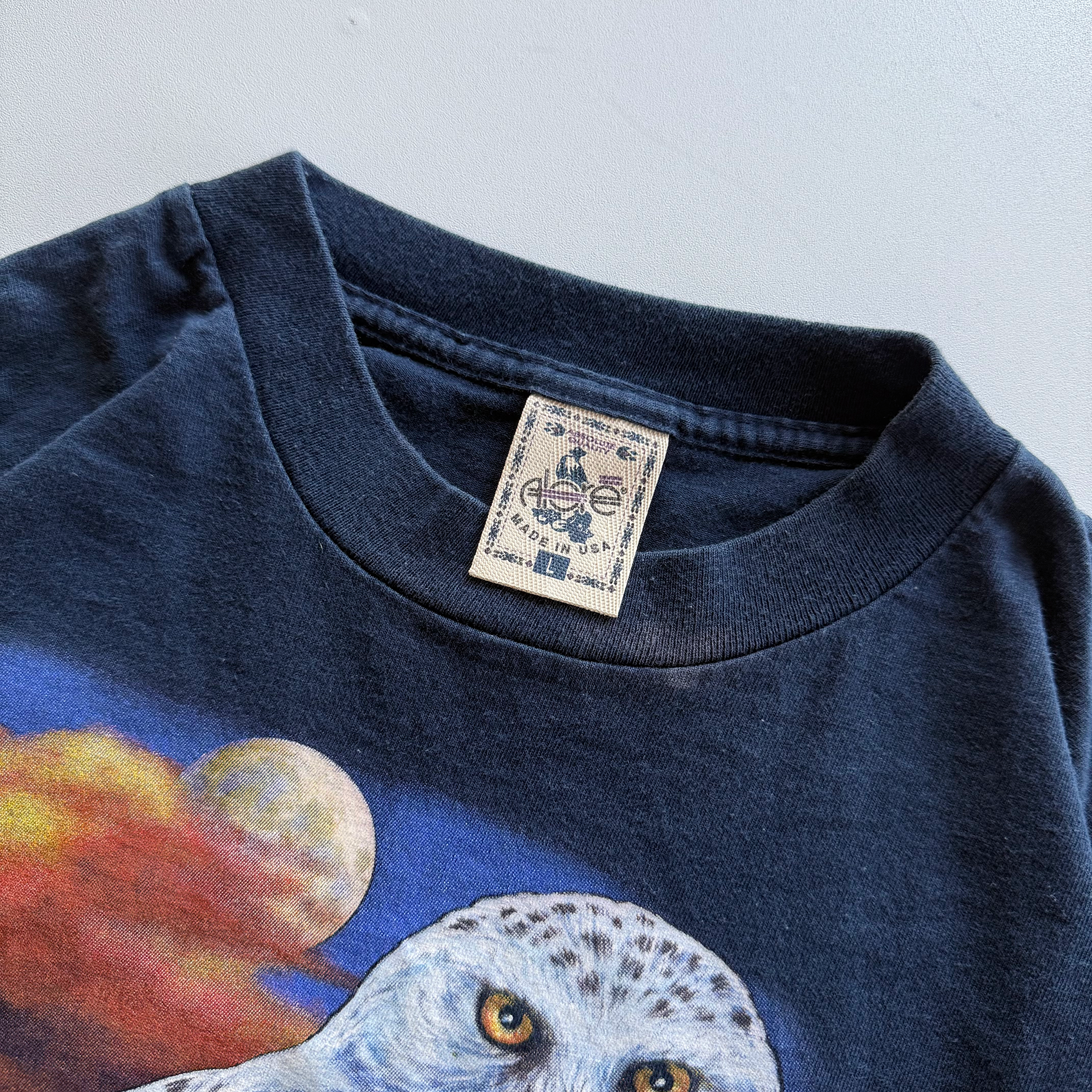Vintage 1990s Vintage Snowy Owl Tee