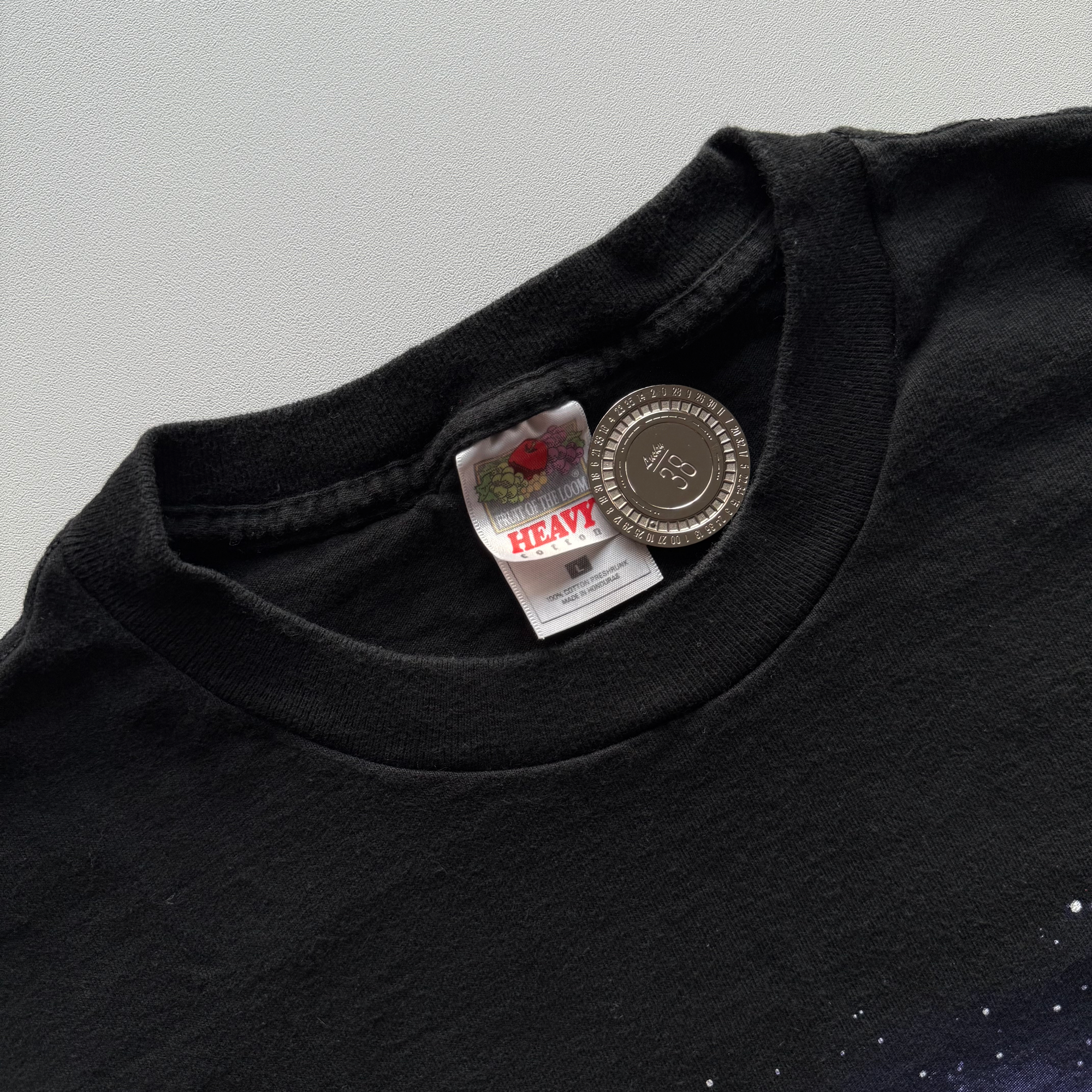 Vintage 1997 Wolf Howling Moon Tee