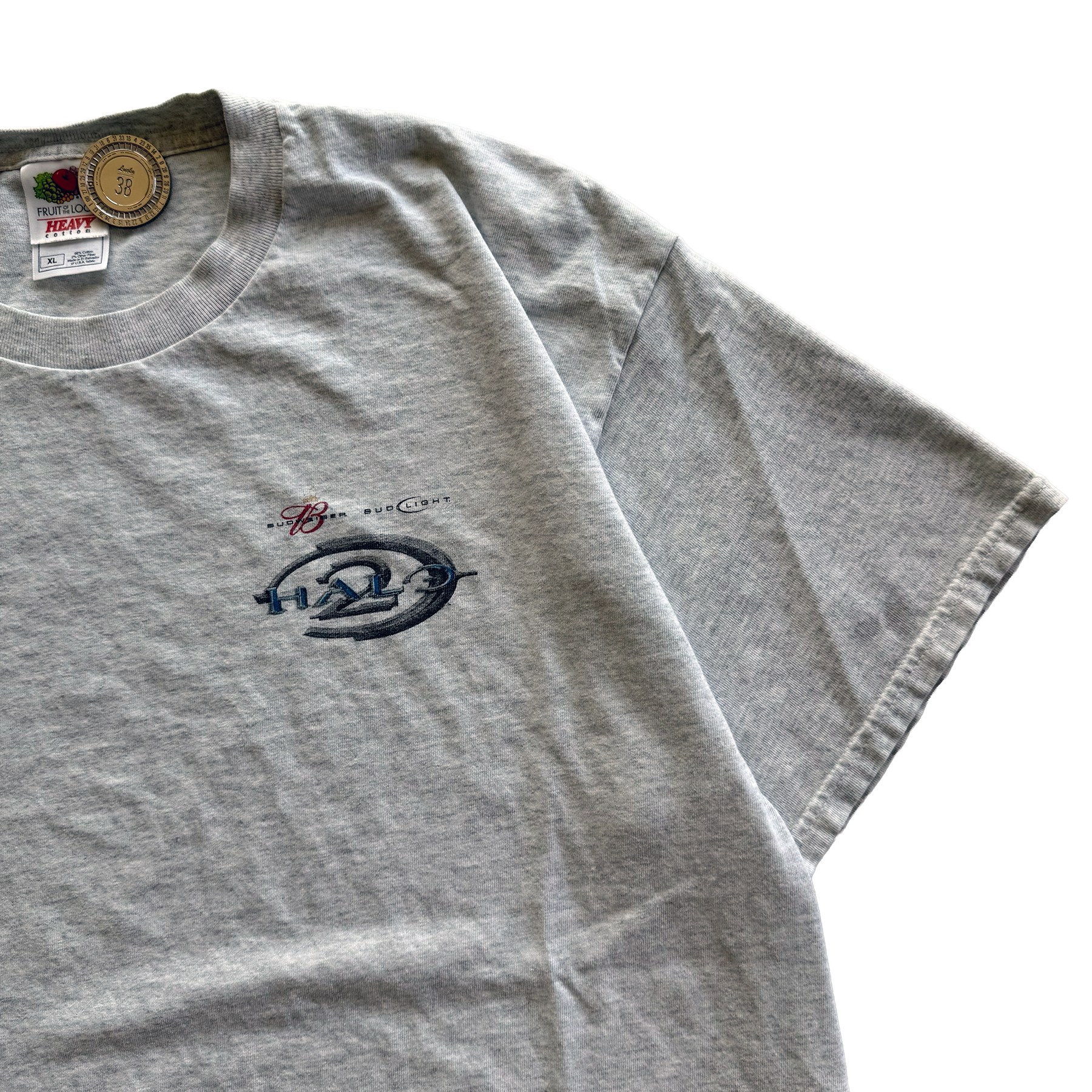 Vintage 2004 Halo 2 x Budweiser LAN Tournament Promo Tee