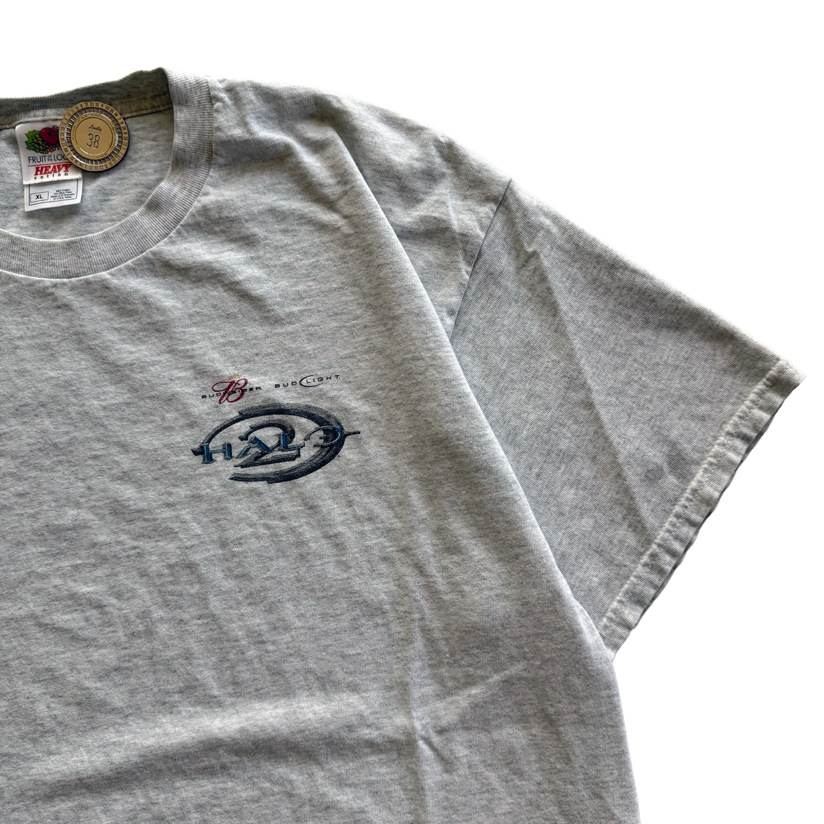Vintage 2004 Halo 2 x Budweiser LAN Tournament Promo Tee