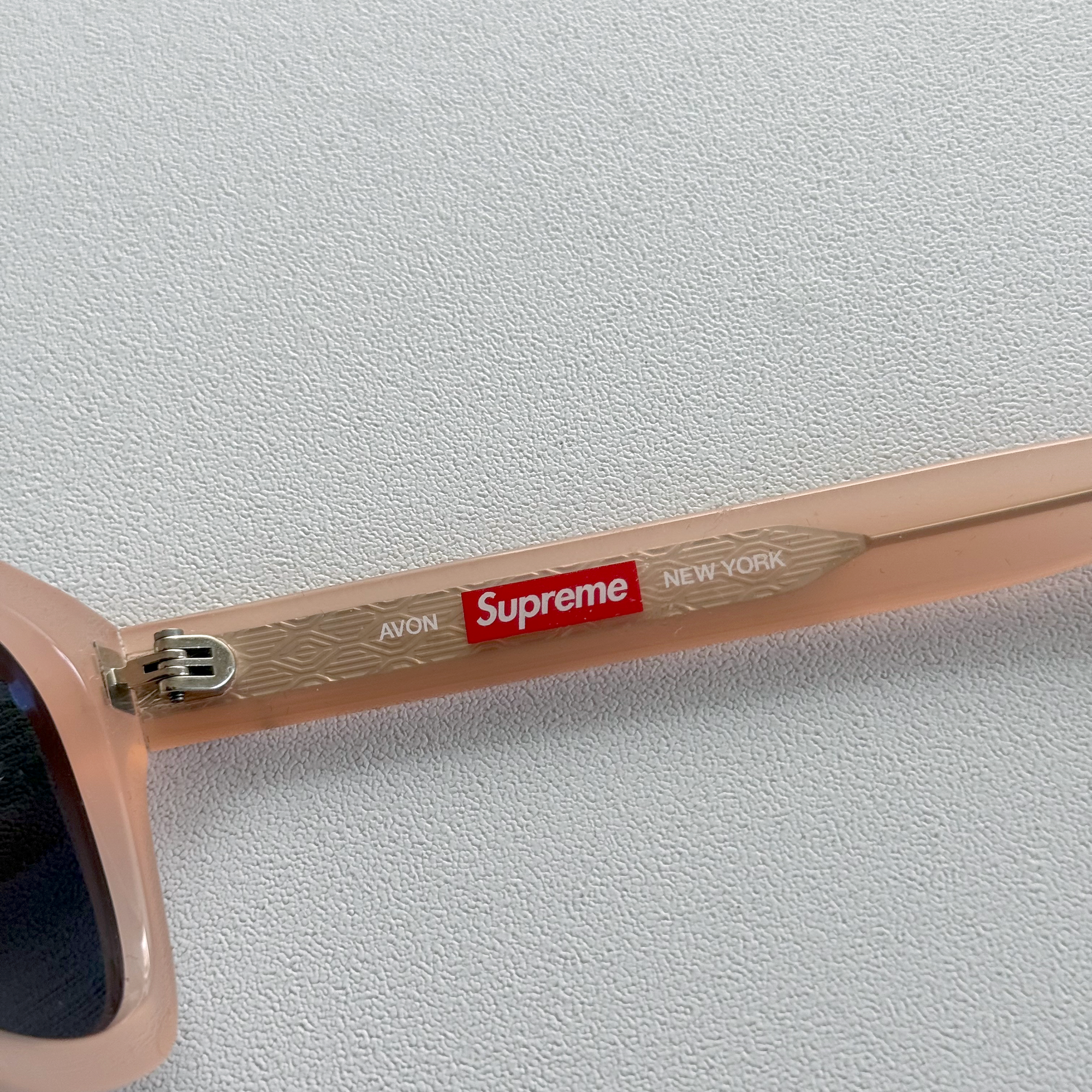 Supreme SS25 Avon Sunglasses (Dusty Pink)