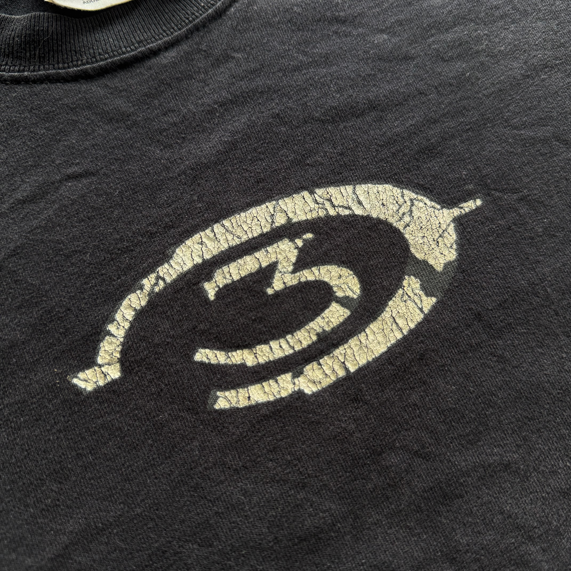 Vintage 2007 Halo 3 Flocked Logo Tee