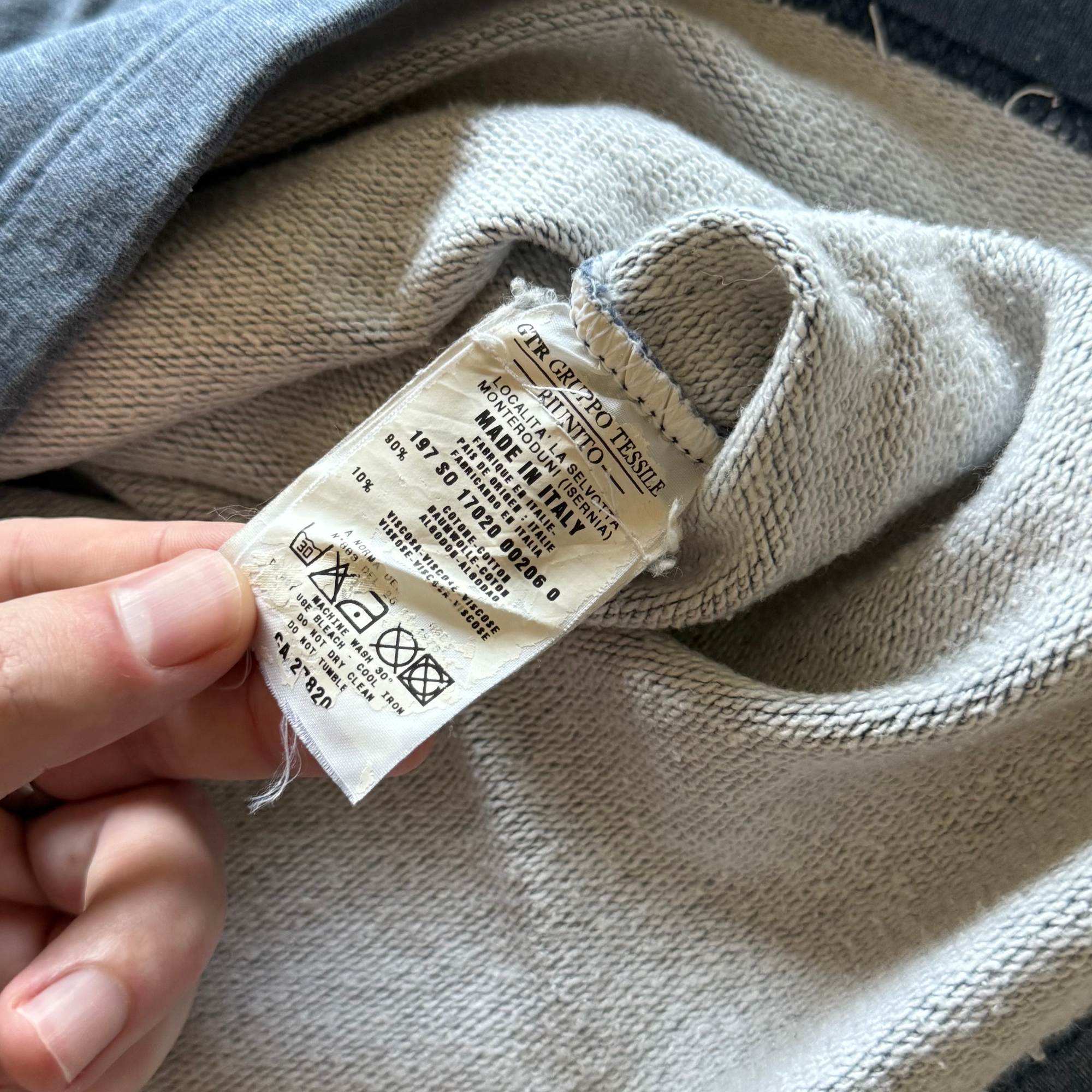 Vintage 1990s Soviet Script Sweatshirt