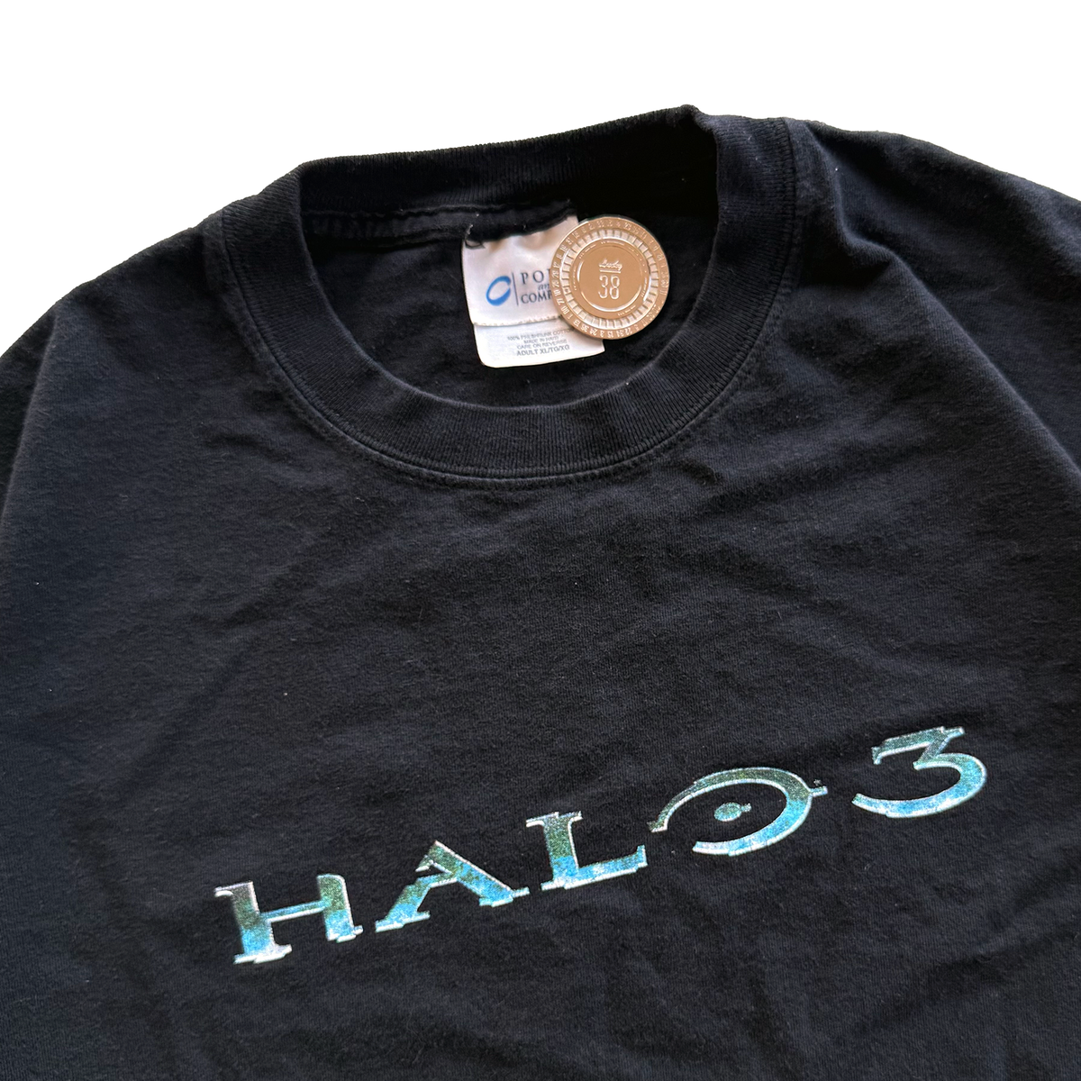 Vintage 2007 Halo 3 Spellout Logo Promo Tee