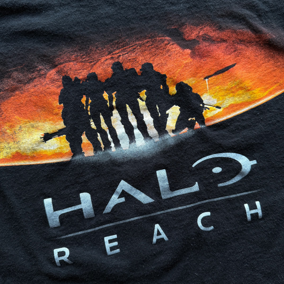 Vintage 2010 Halo Reach Noble Team Tee