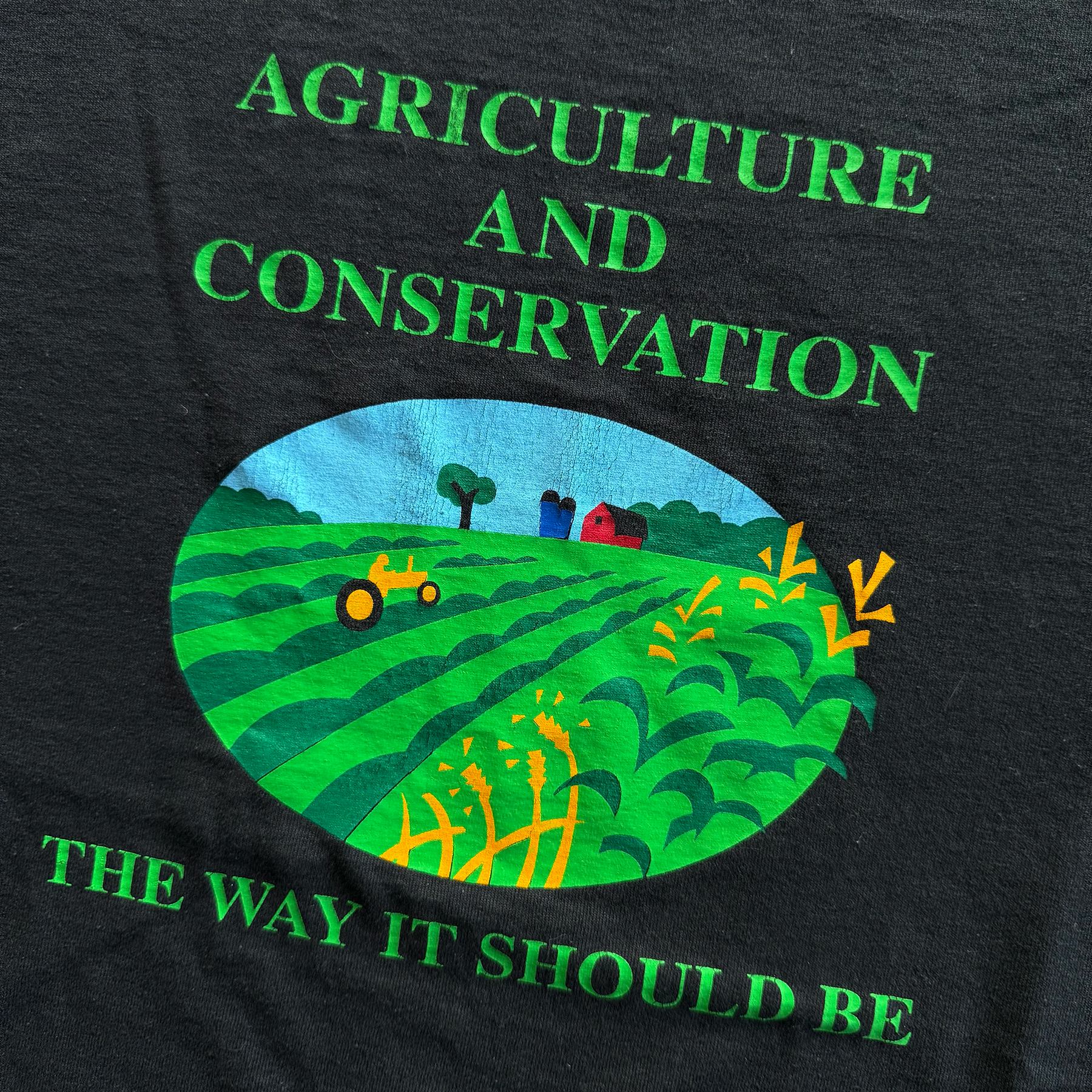 Vintage 2001 Agriculture and Conservation Nature Tee