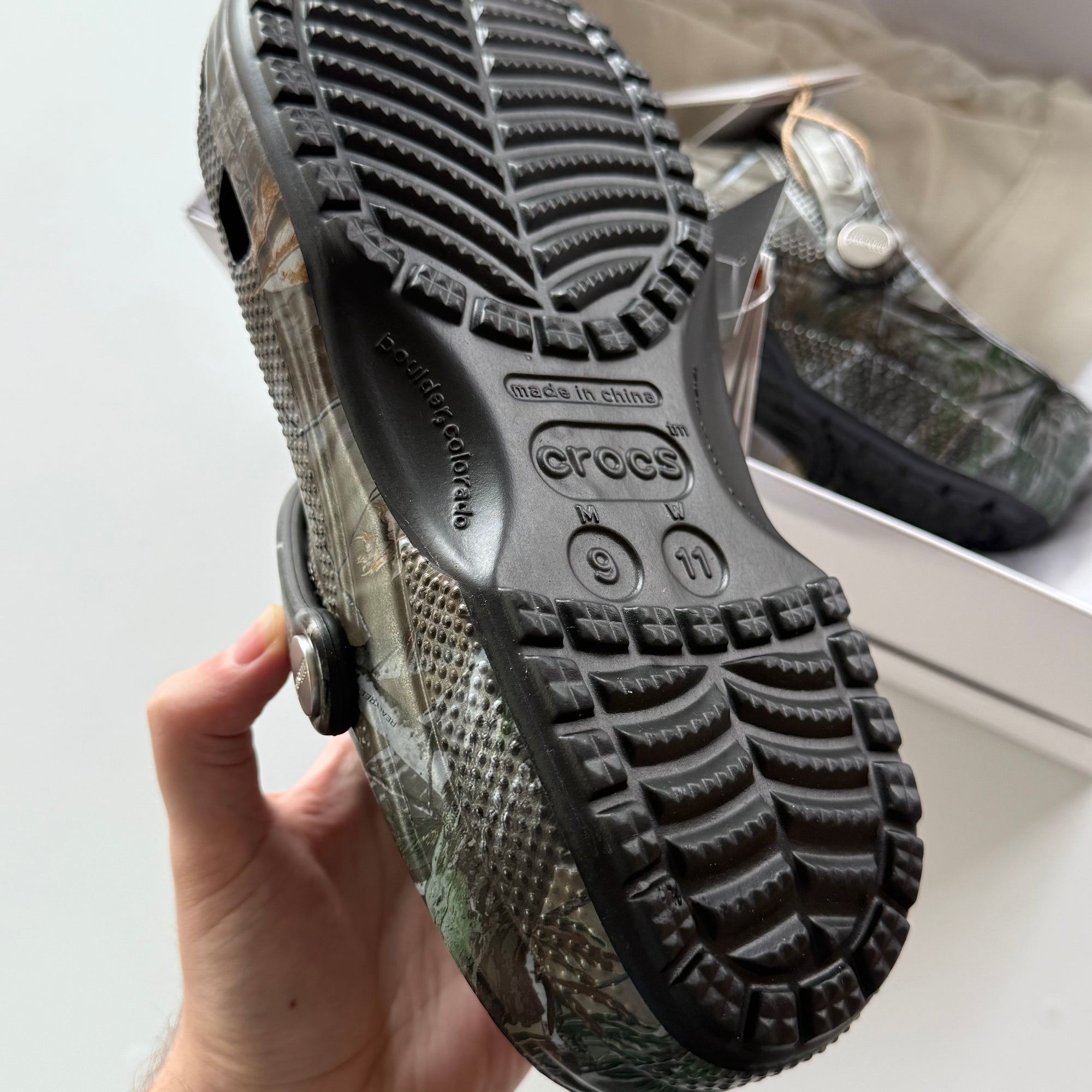 JJJJound x Crocs Classic Clog 'Realtree AP Camo' (Size 9)