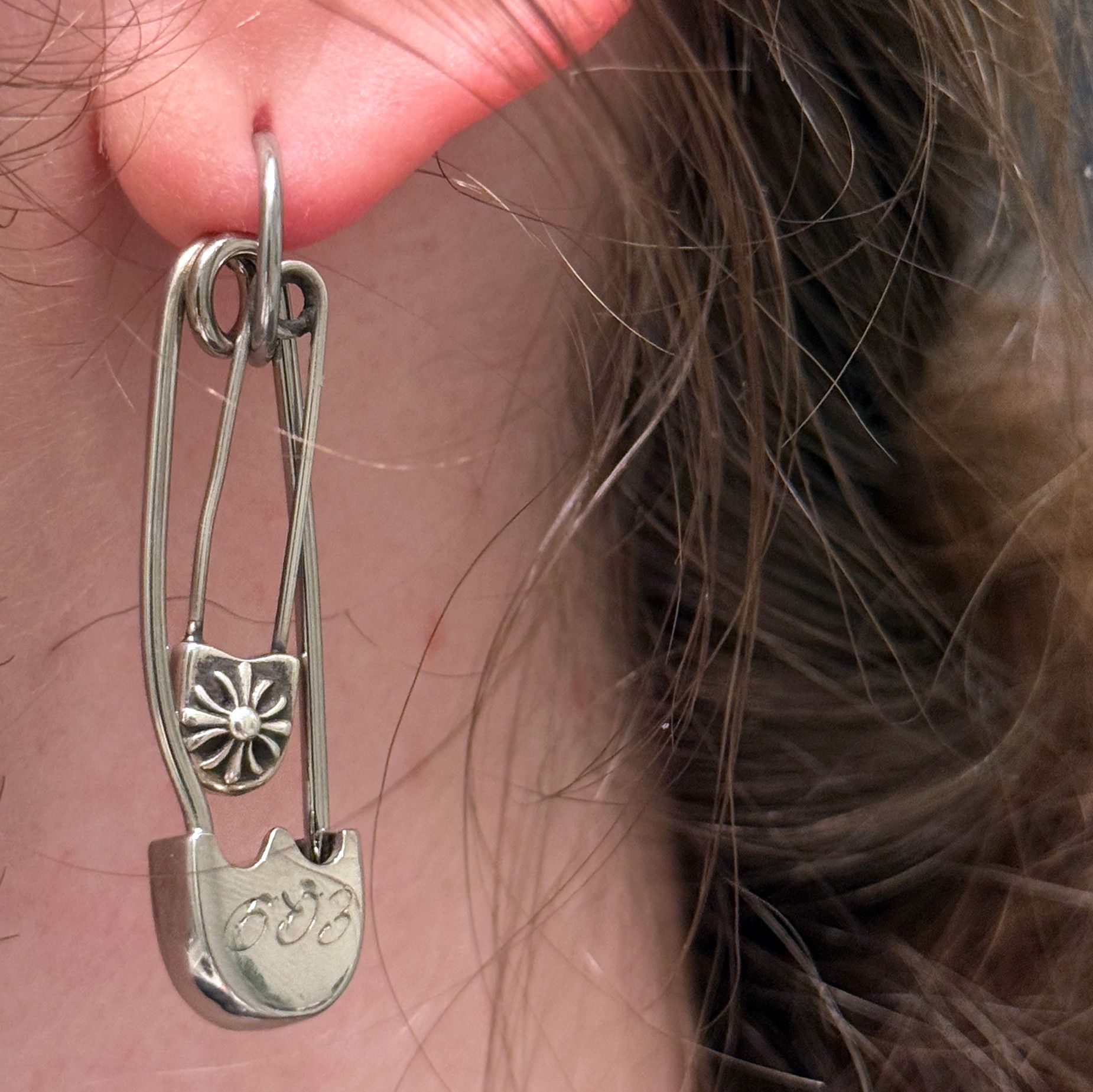 Enfants Riches Deprimes Safety Pin Earring