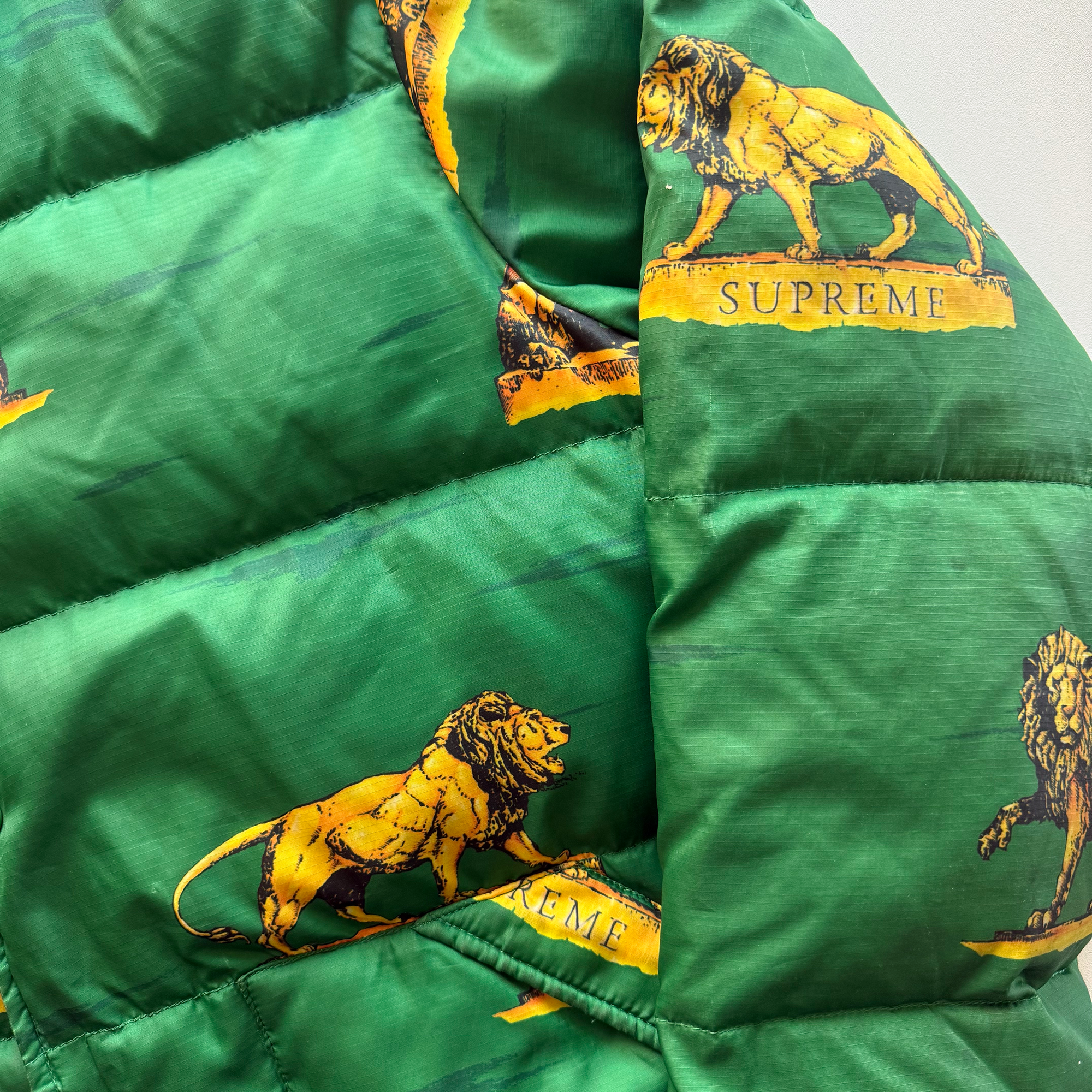 Supreme FW13 Lions Puffy Jacket