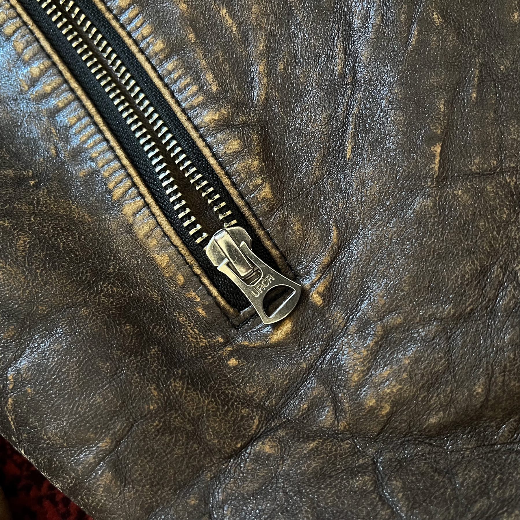 Undercover AW10 GIRA Distressed Leather Rider Jacket