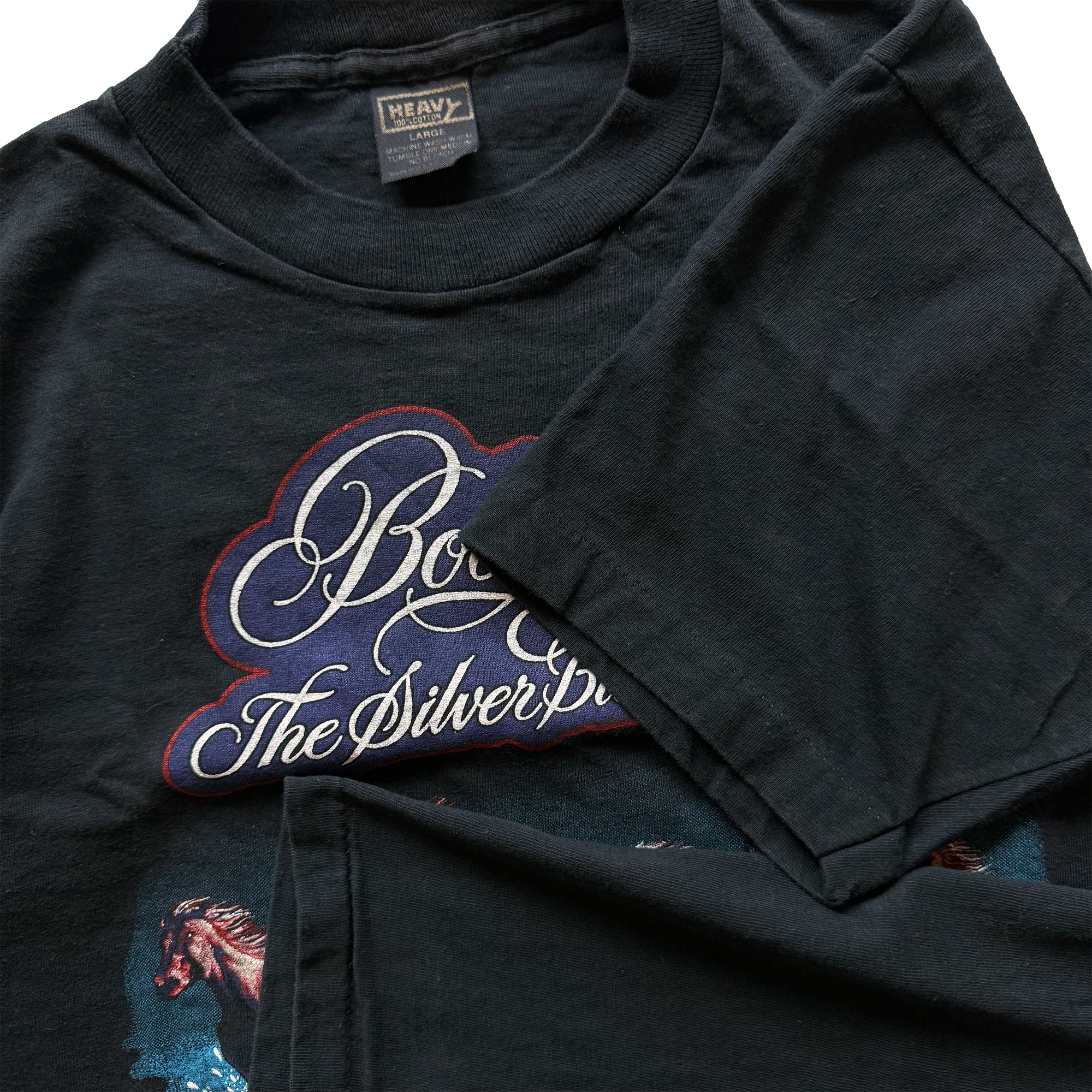 Vintage 1980 Bob Seger & The Silver Bullet Band Tour Tee