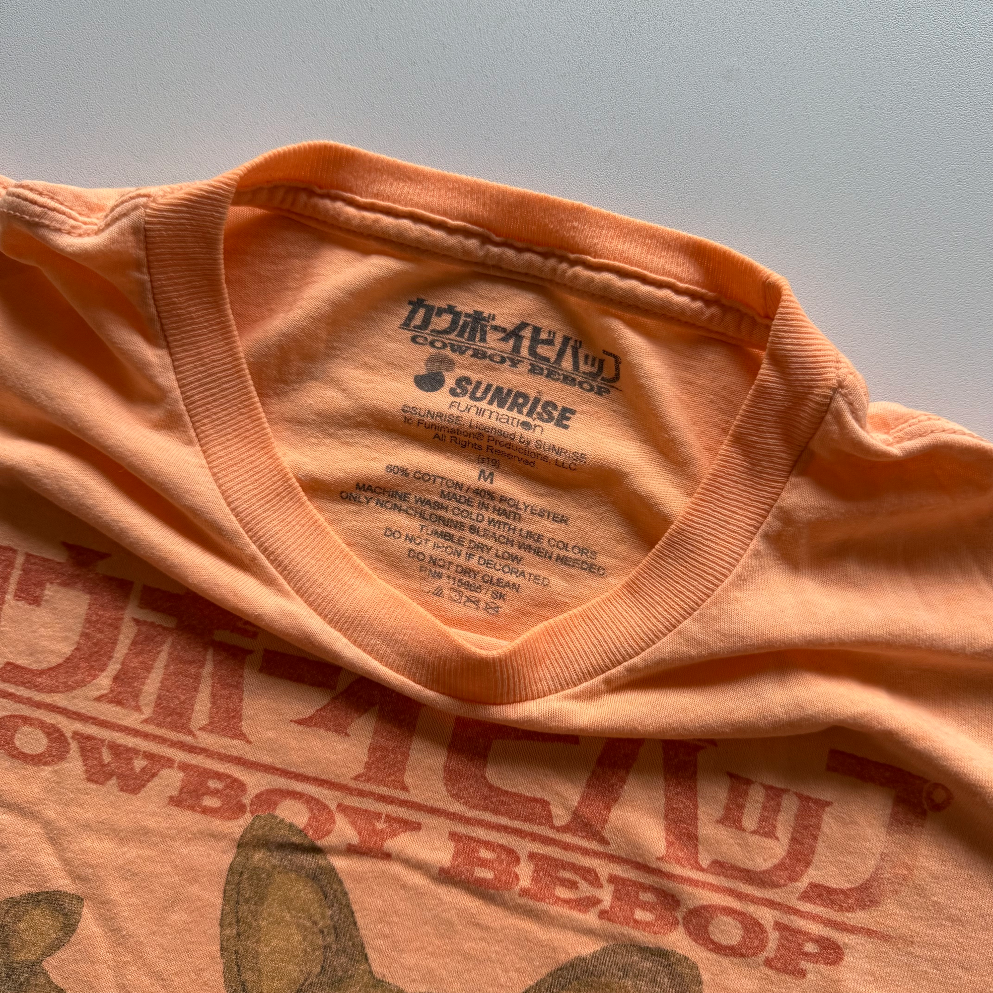 Vintage 2010s Cowboy Bebop Ein Corgi Sunrise Funimation Tee (Medium)