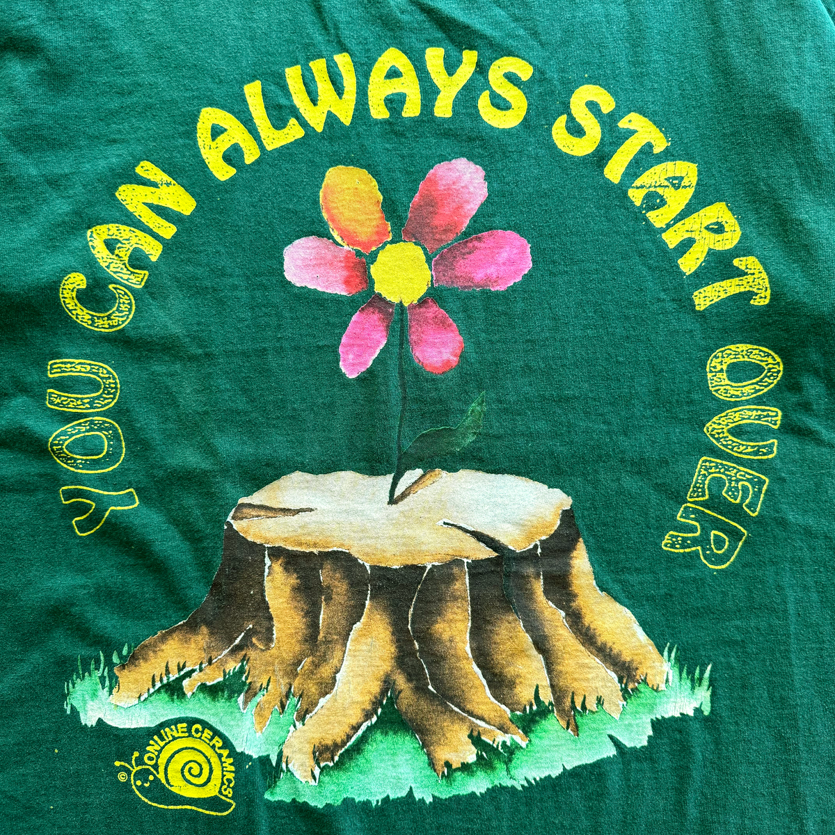 Online Ceramics 2021 "You Can Always Start Over" Tee
