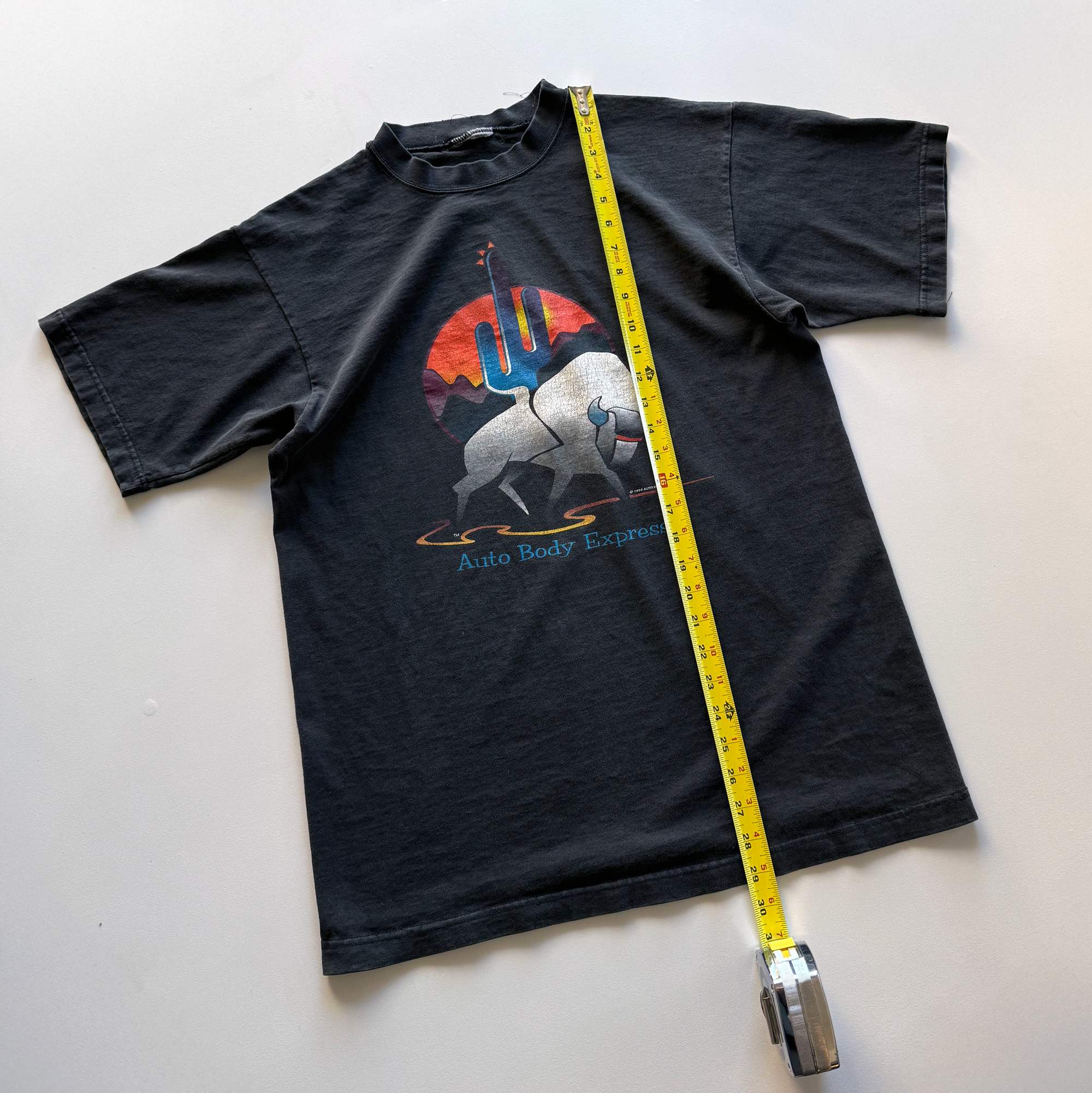 Vintage 1994 Vintage Auto Body Express Buffalo Cactus Tee