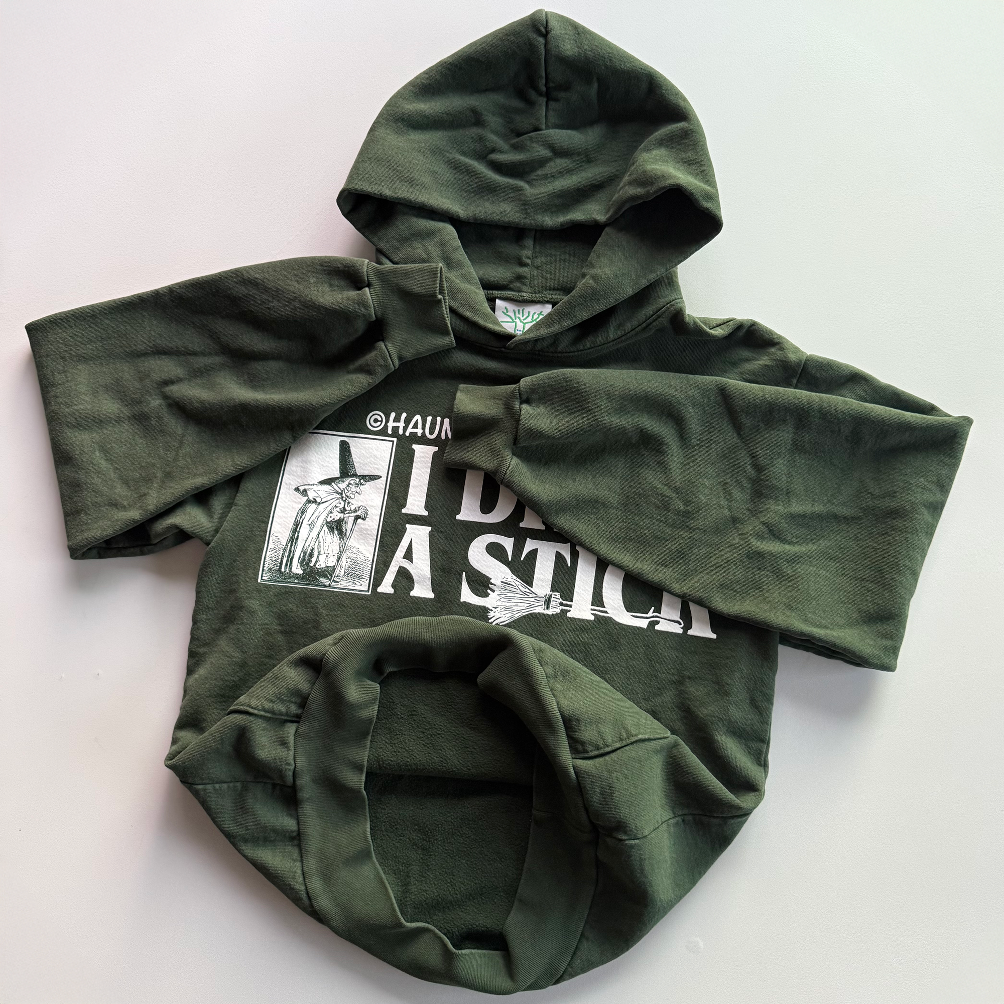 Online Ceramics FW23 "I Drive A Stick" Witch Hoodie