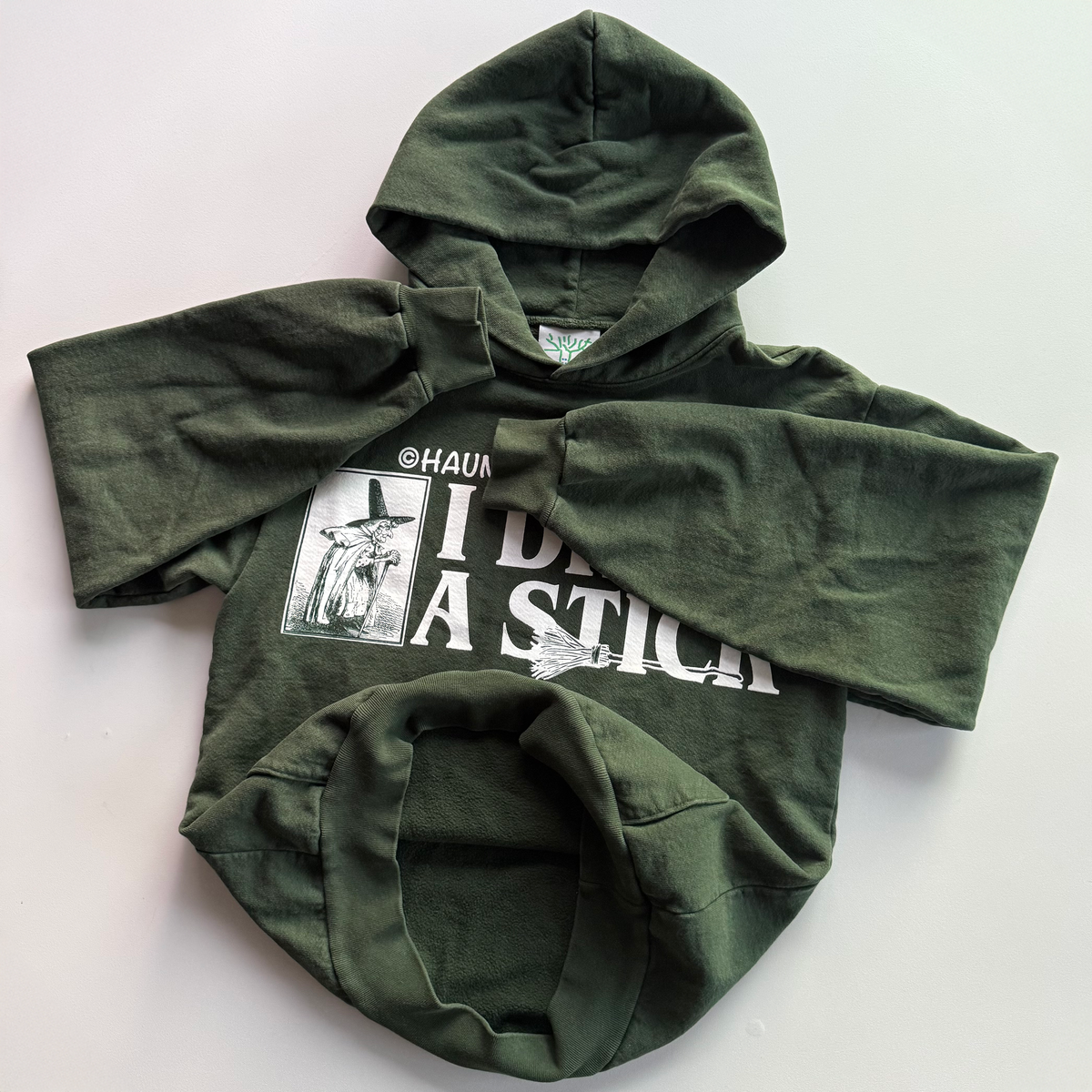 Online Ceramics FW23 "I Drive A Stick" Witch Hoodie