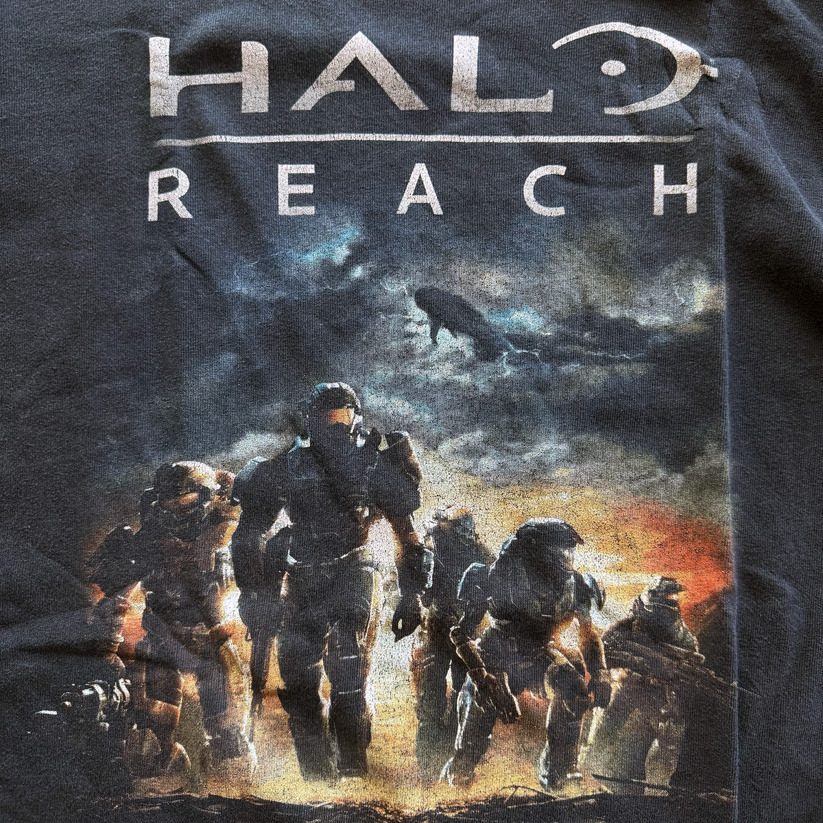 Vintage 2010 Halo Reach Noble Team Promo Tee
