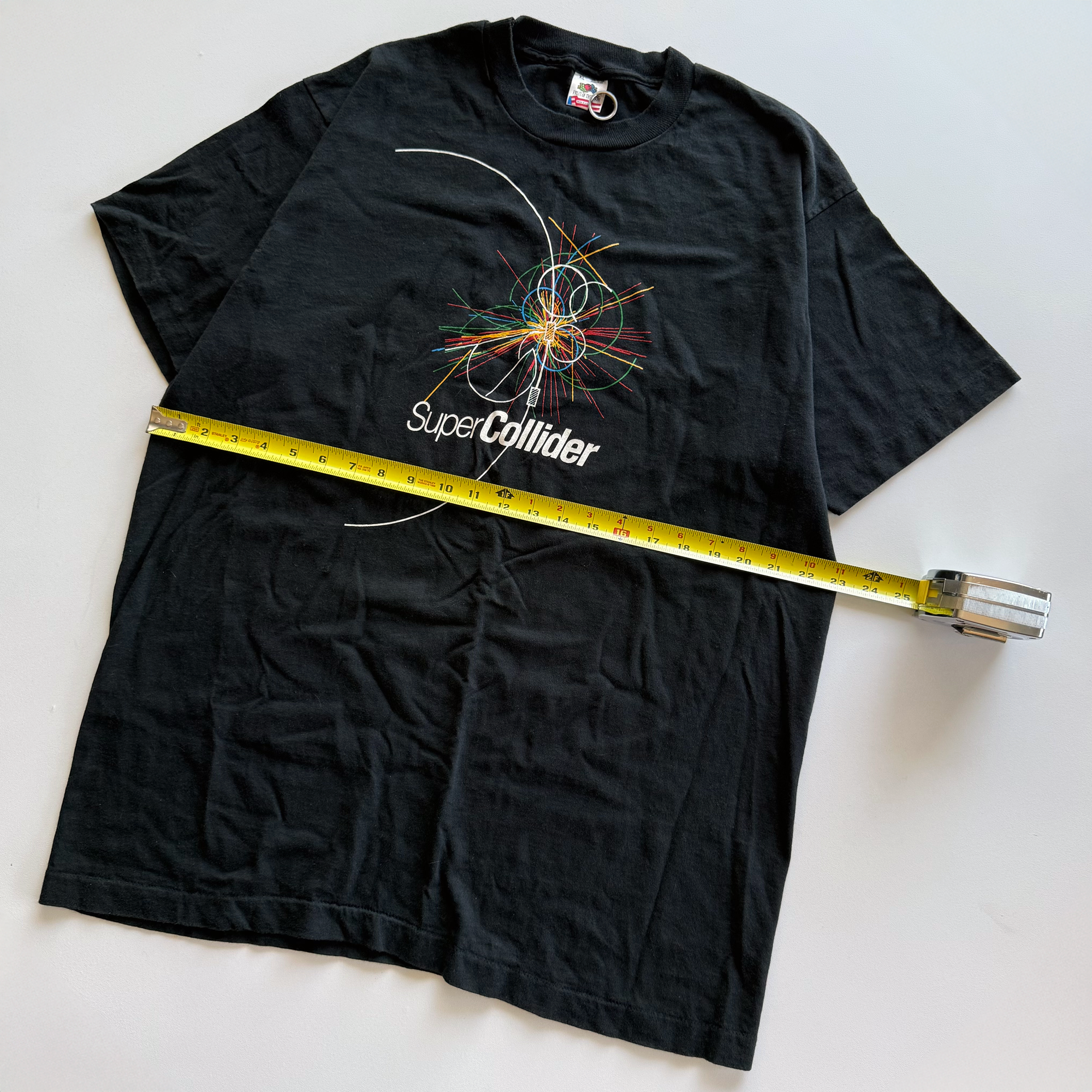 Vintage 1990s Supercollider CERN Fermilab NASA SETI Tee