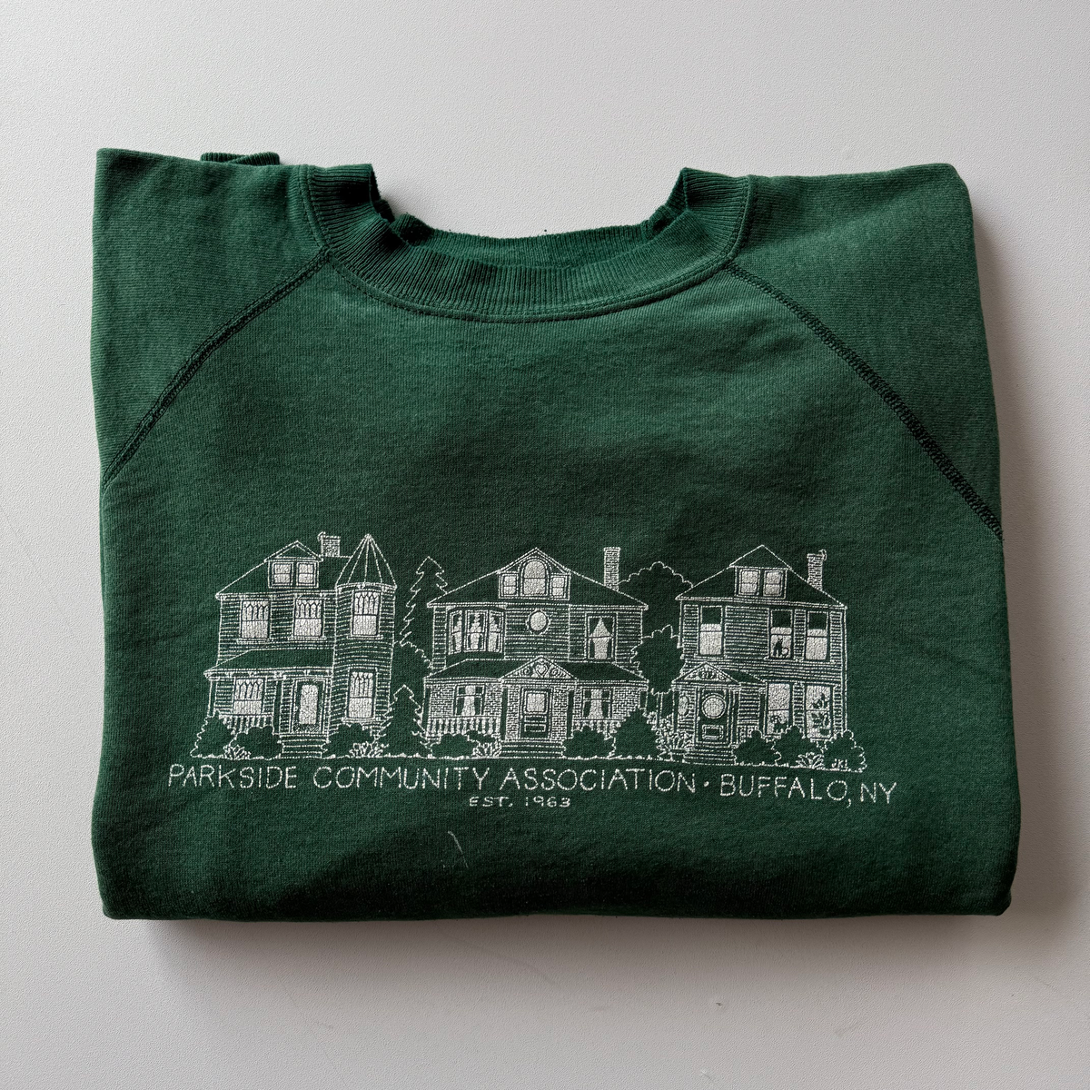 Vintage 1990s Parkside Community Association Buffalo NY Sweatshirt