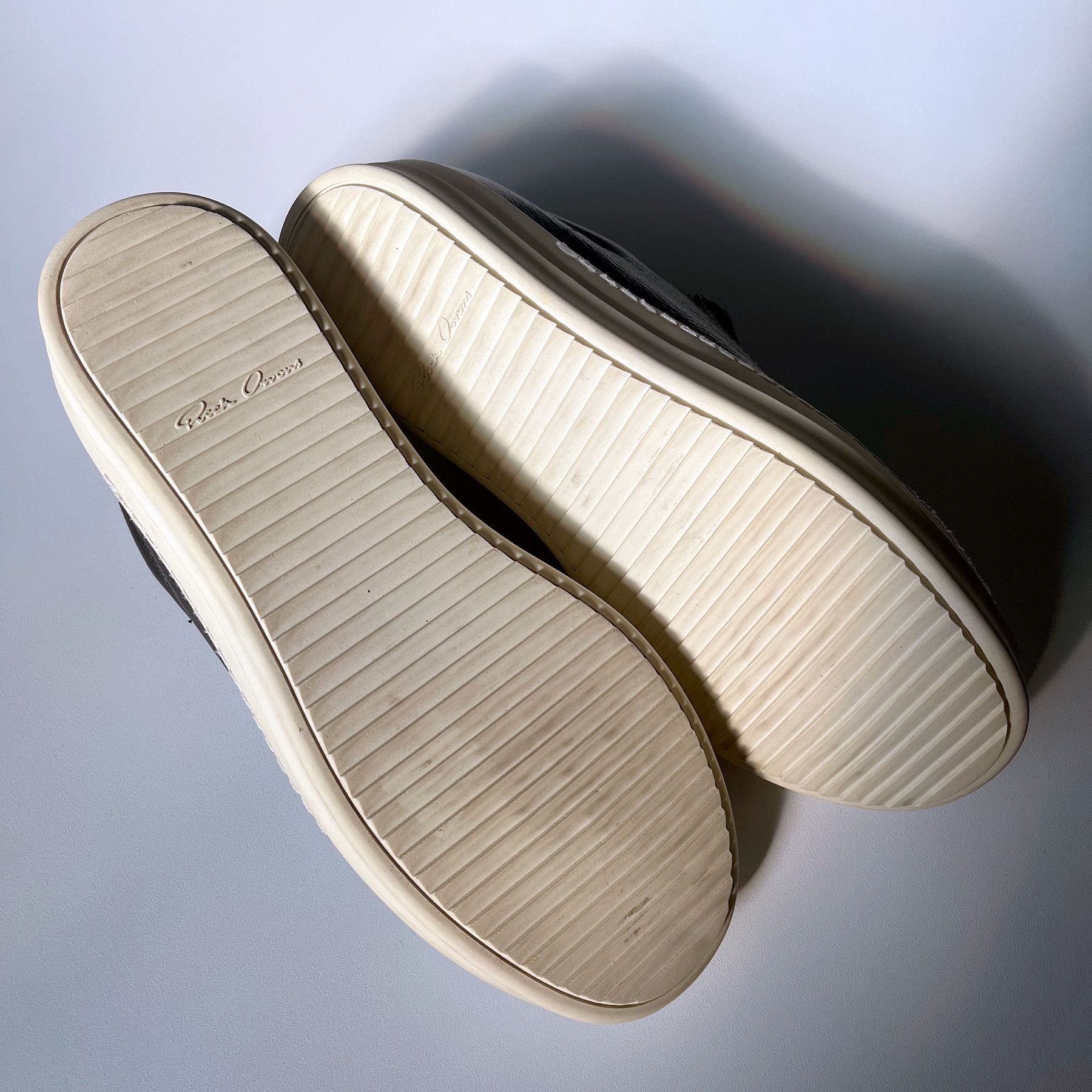 Rick Owens Boat Shoe Sneakers