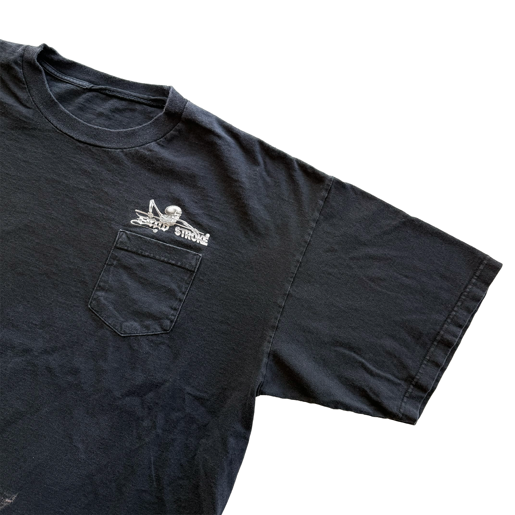 Vintage 1990s Dead Stroke Patience Billiards Pool Tee
