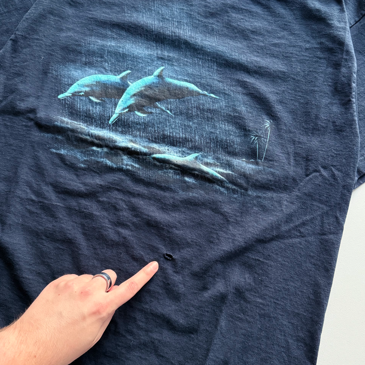 Vintage 1990s Dolphin Tee