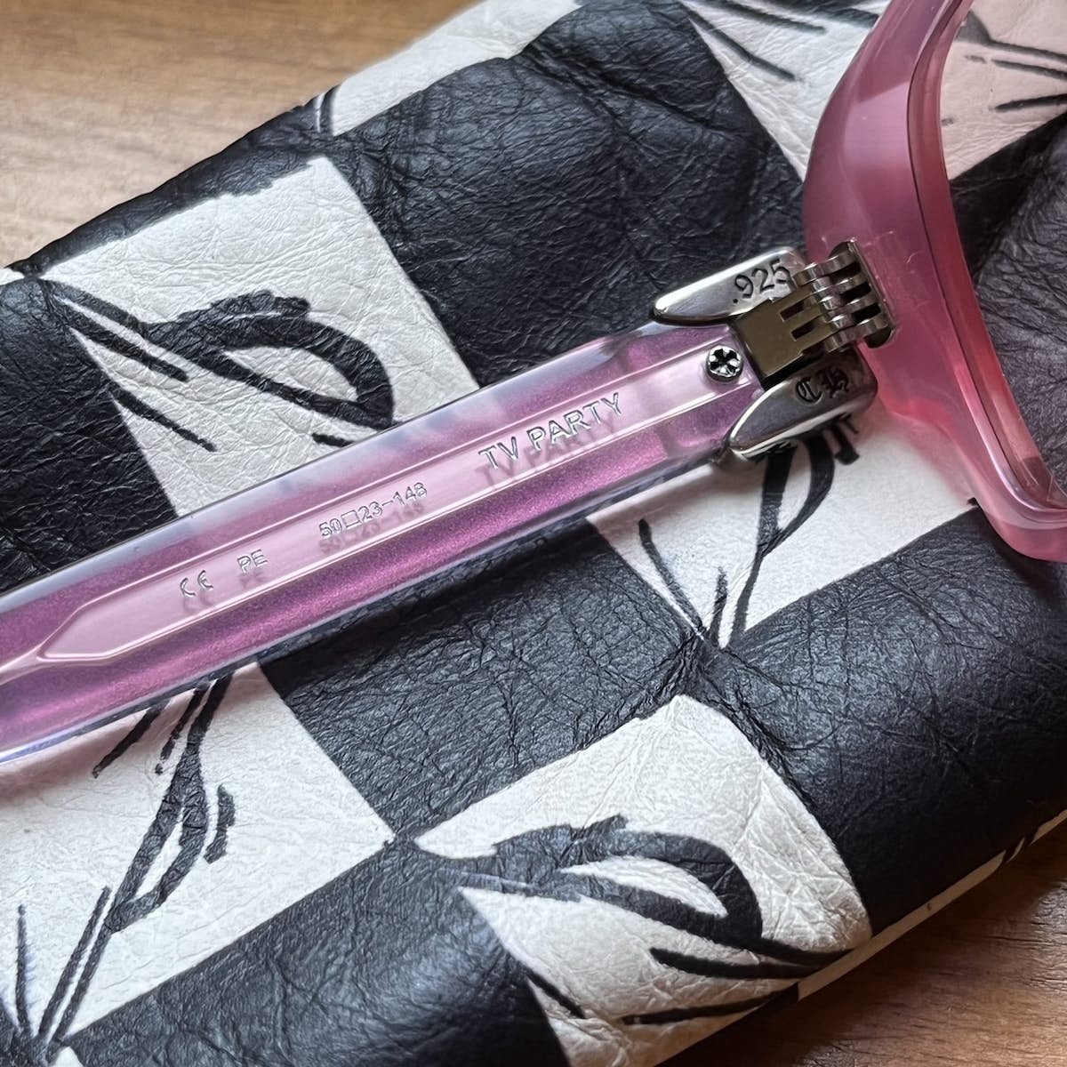 Chrome Hearts x Matty Boy "TV Party" Pink Sunglasses