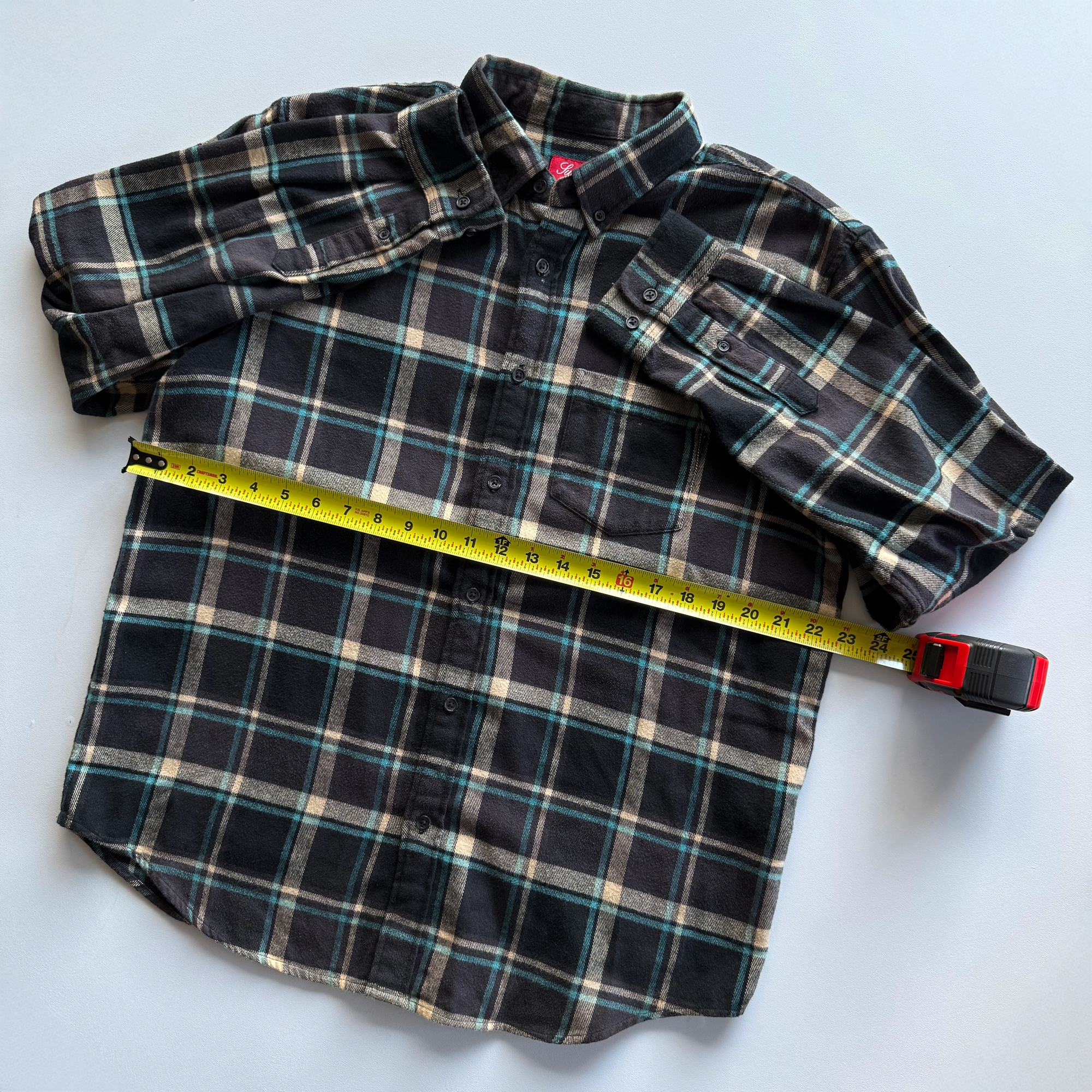 Supreme SS19 Plaid Flannel Button Up Shirt