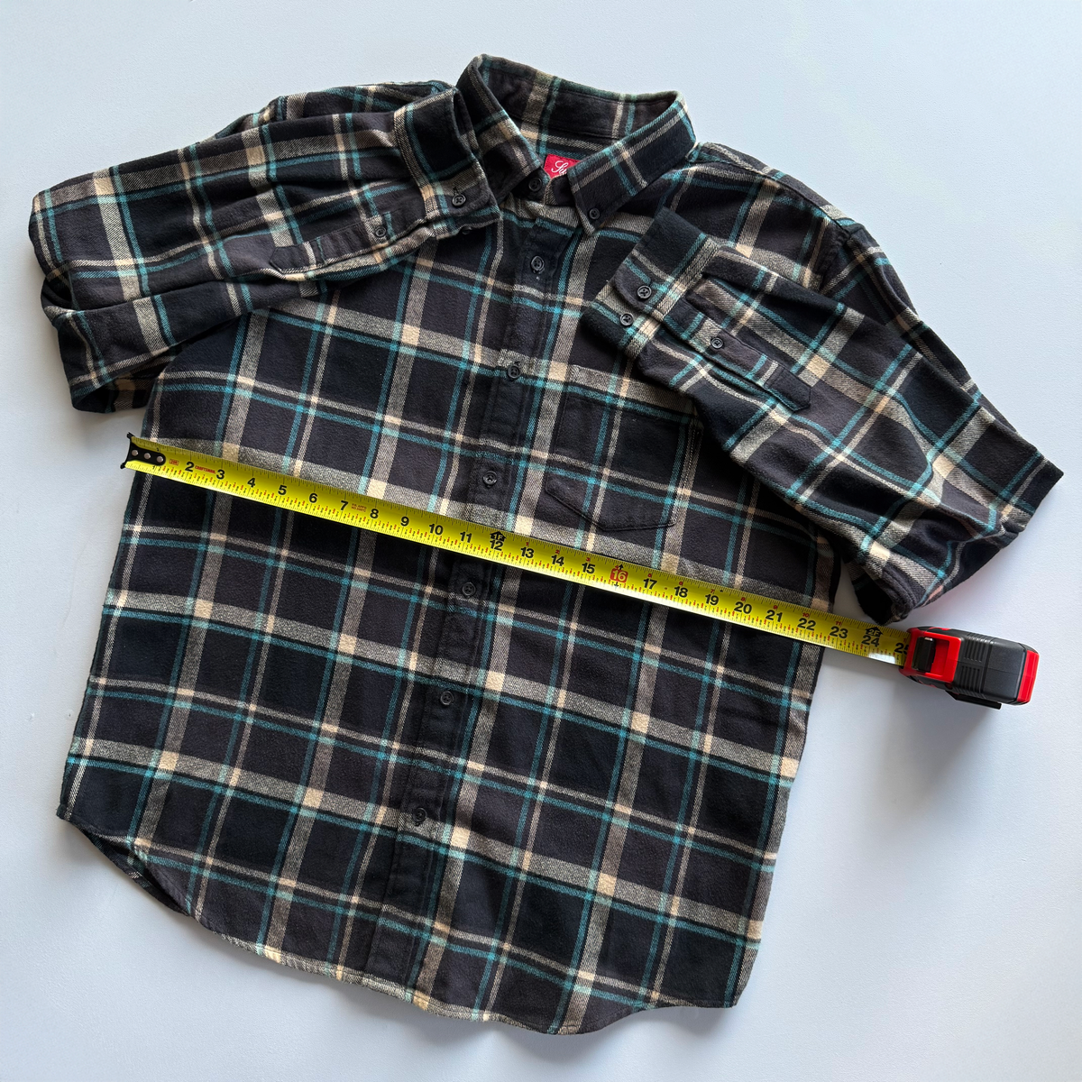 Supreme SS19 Plaid Flannel Button Up Shirt