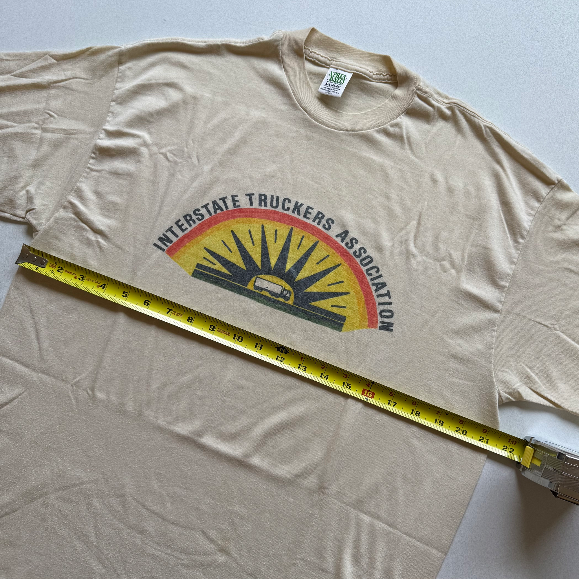 Vintage 1990s Interstate Truckers Association Tee