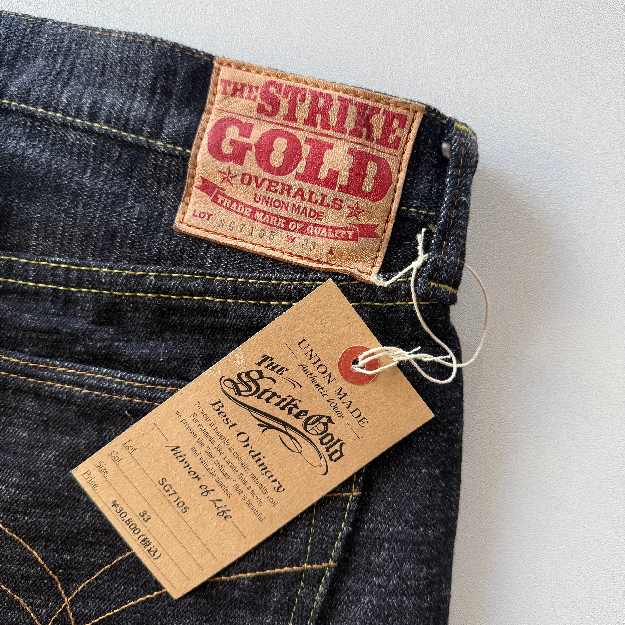 The Strike Gold Super Slubby Stylish Straight Denim (SG7105)