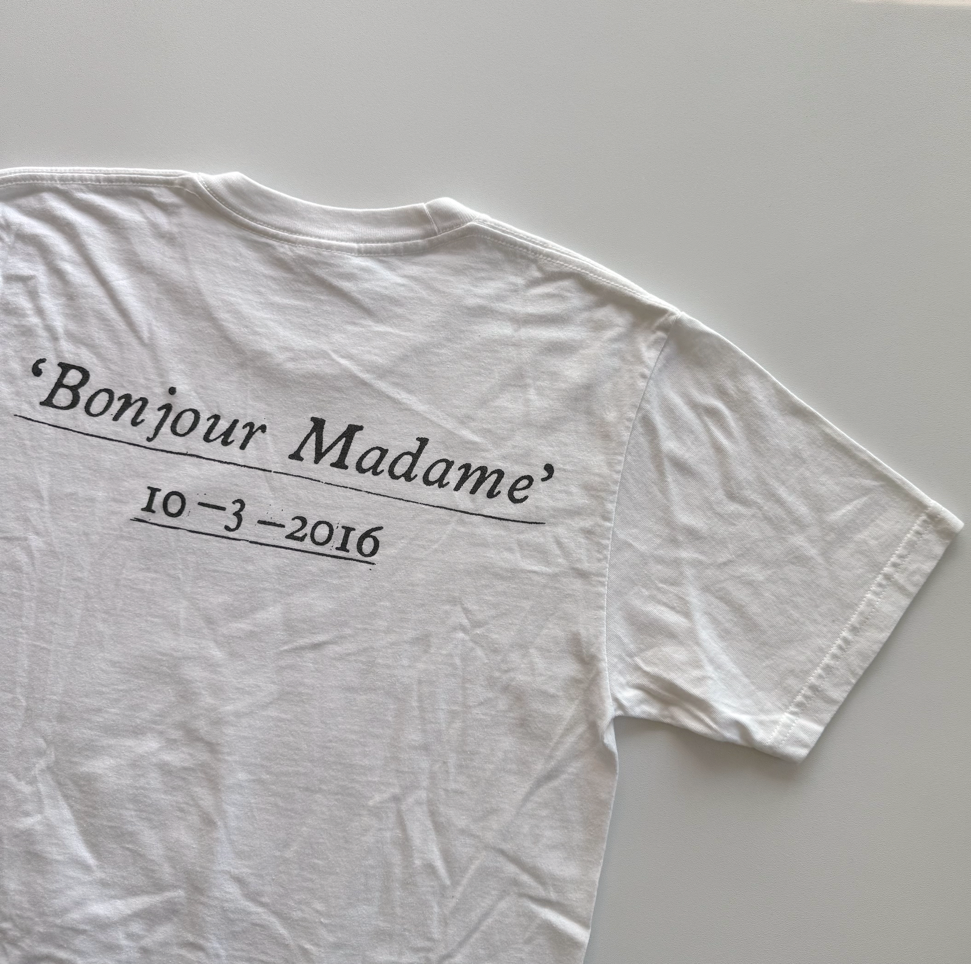 Supreme 2016 Paris Box Logo Tee Shirt