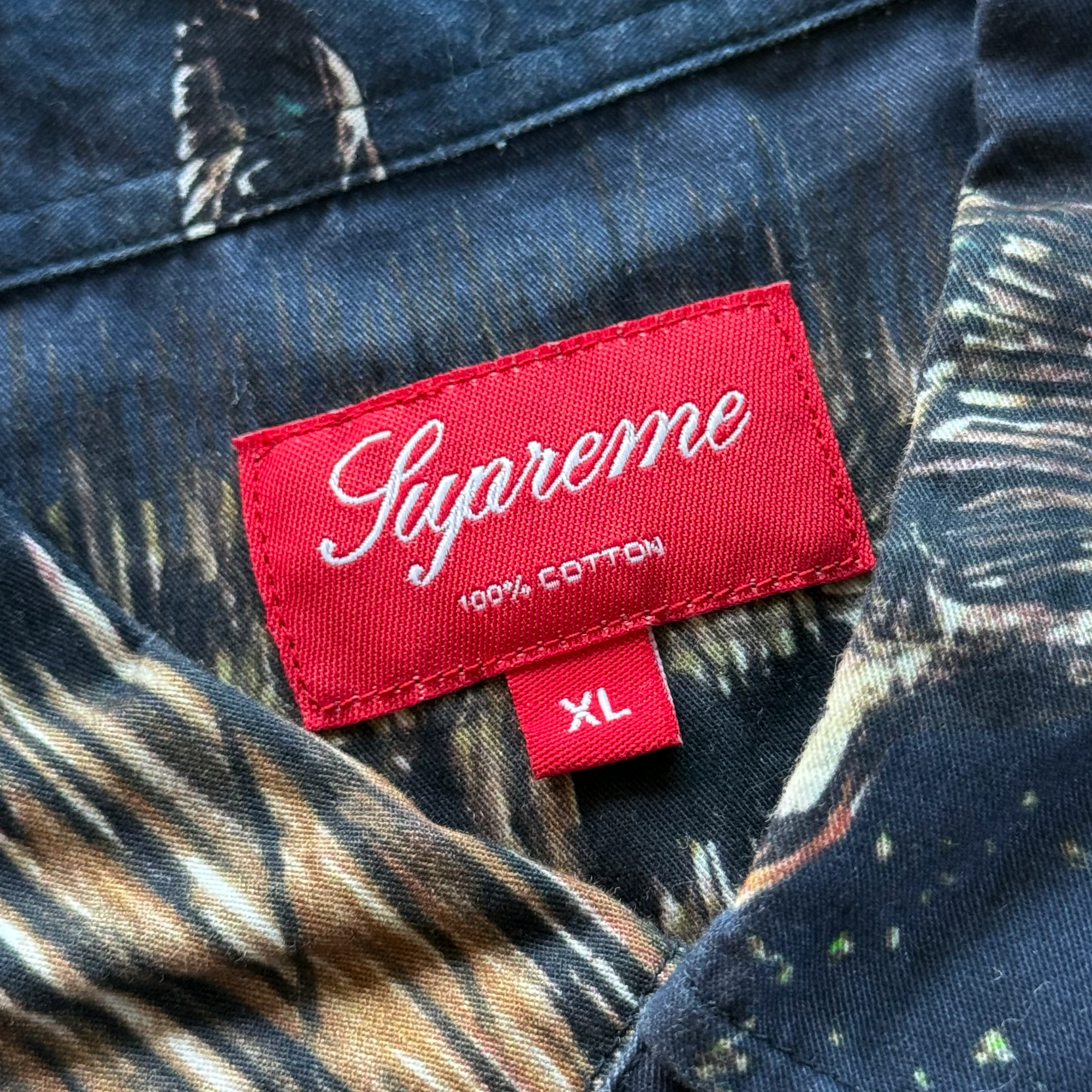Supreme FW12 Dogs Ducks Button Up Shirt