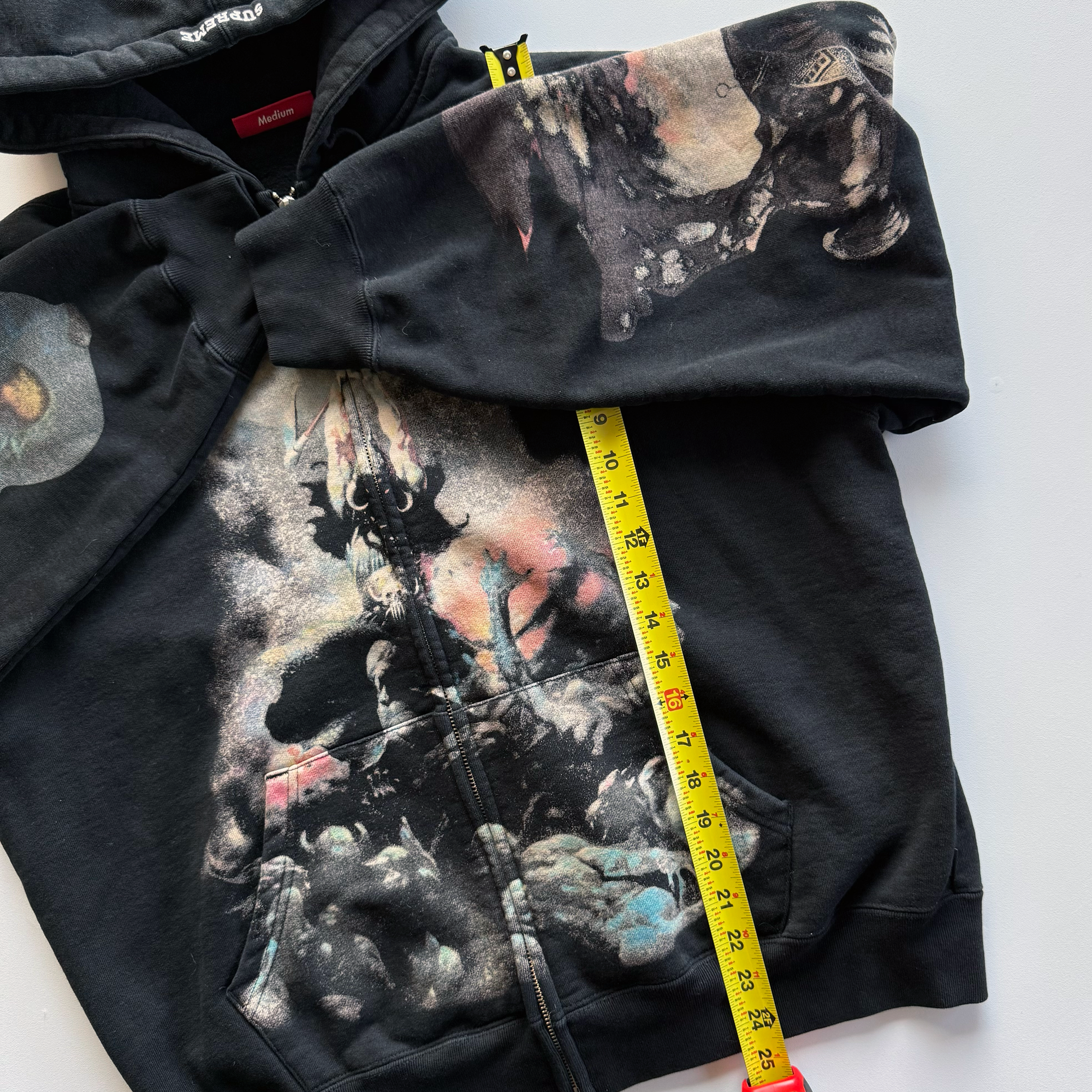 Supreme FW24 Frank Frazetta Zip Up Hooded Sweatshirt
