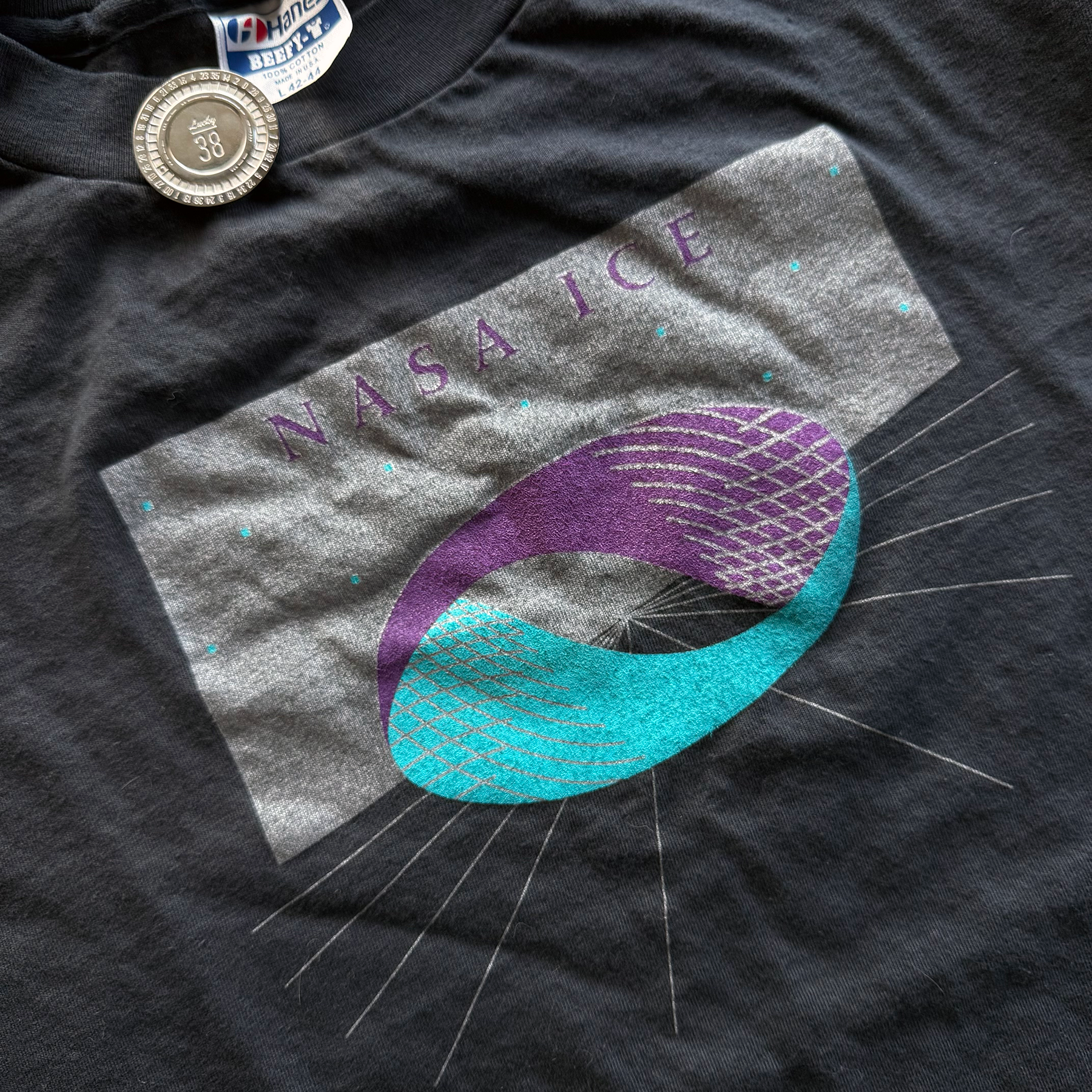 Vintage 1992 Sun Microsystems NASA ICE Tee