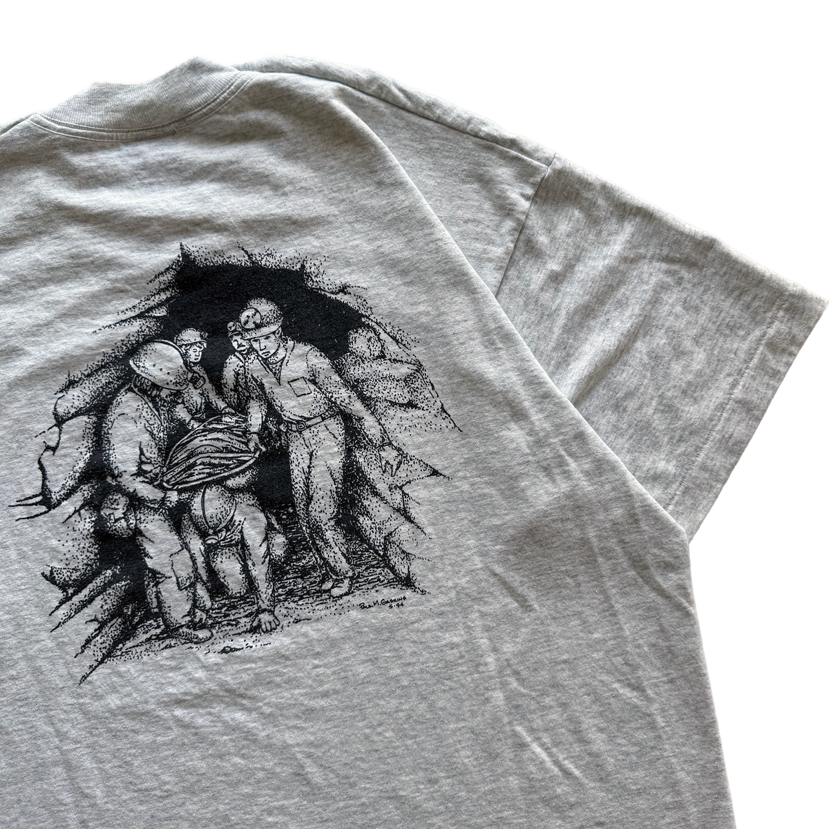 Vintage 1994 National Cave Rescue Commission (NCRC) Tee